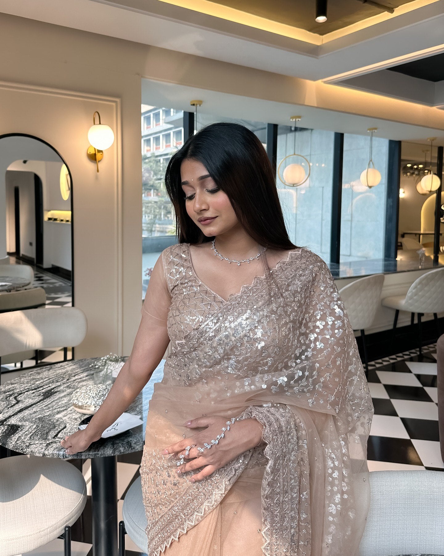 BEST SELLER SEQUINS SAREE
