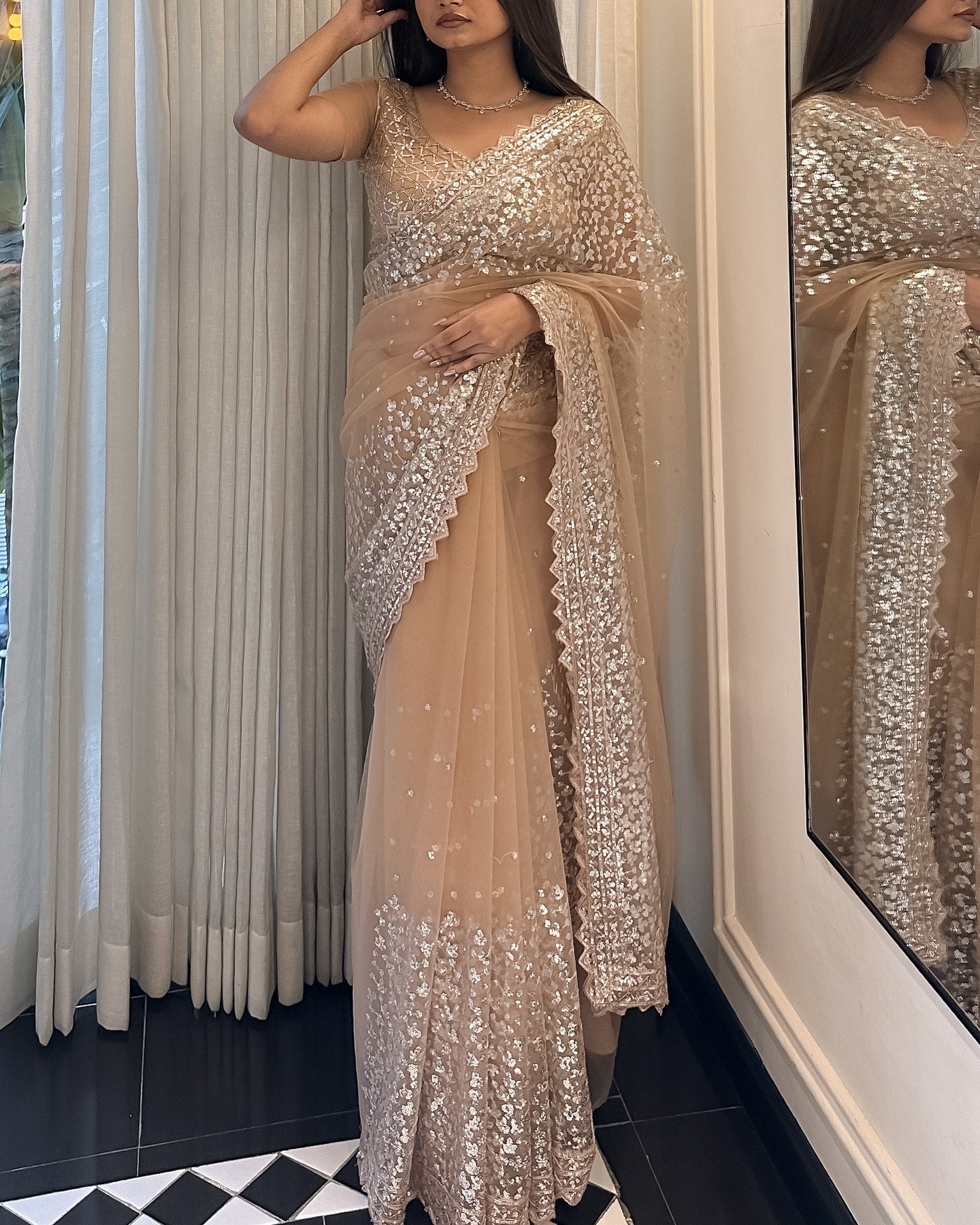 BEST SELLER SEQUINS SAREE