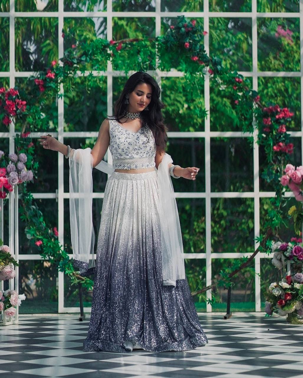 GREY LEHENGA