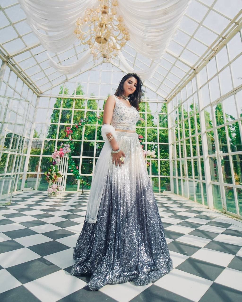 GREY LEHENGA