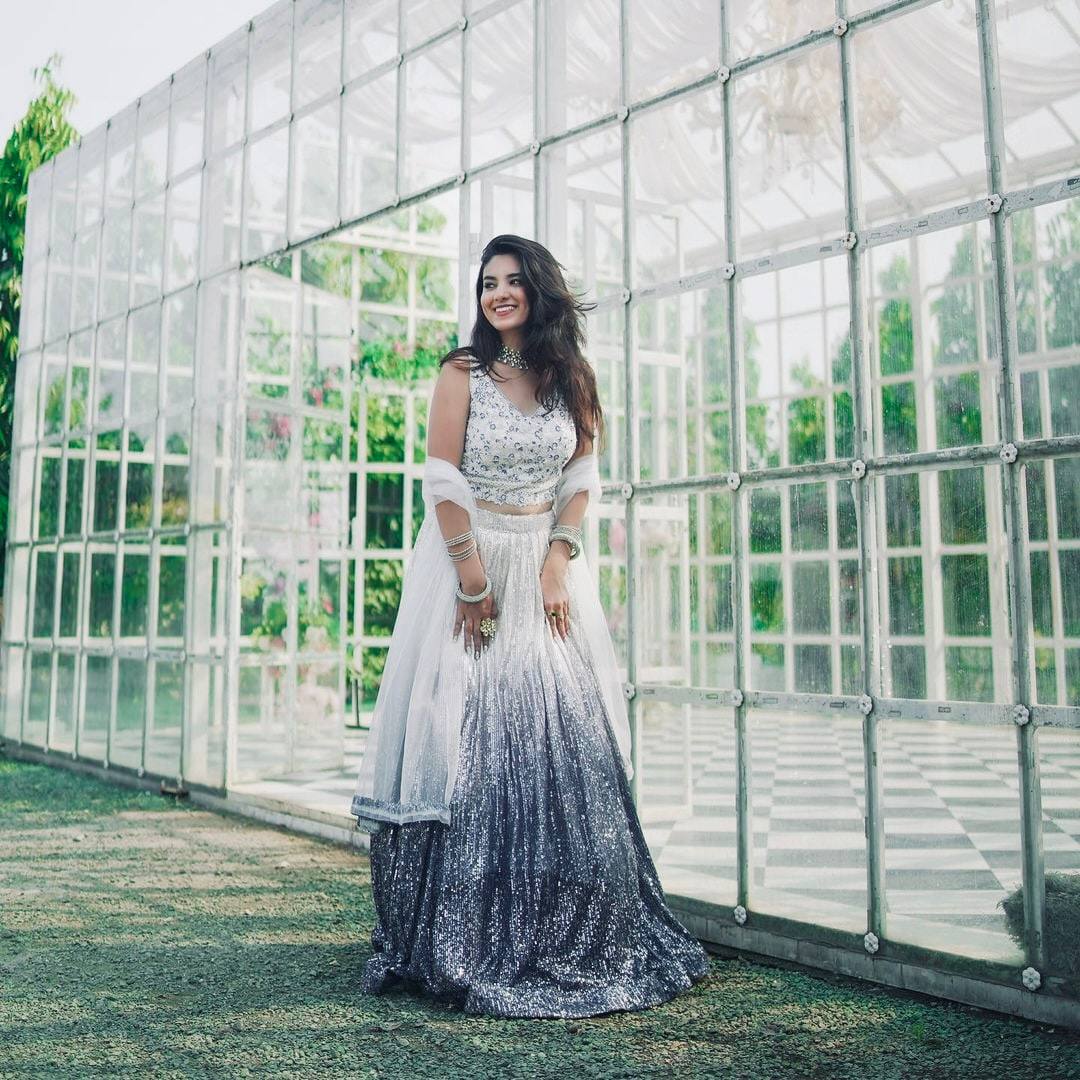 GREY LEHENGA