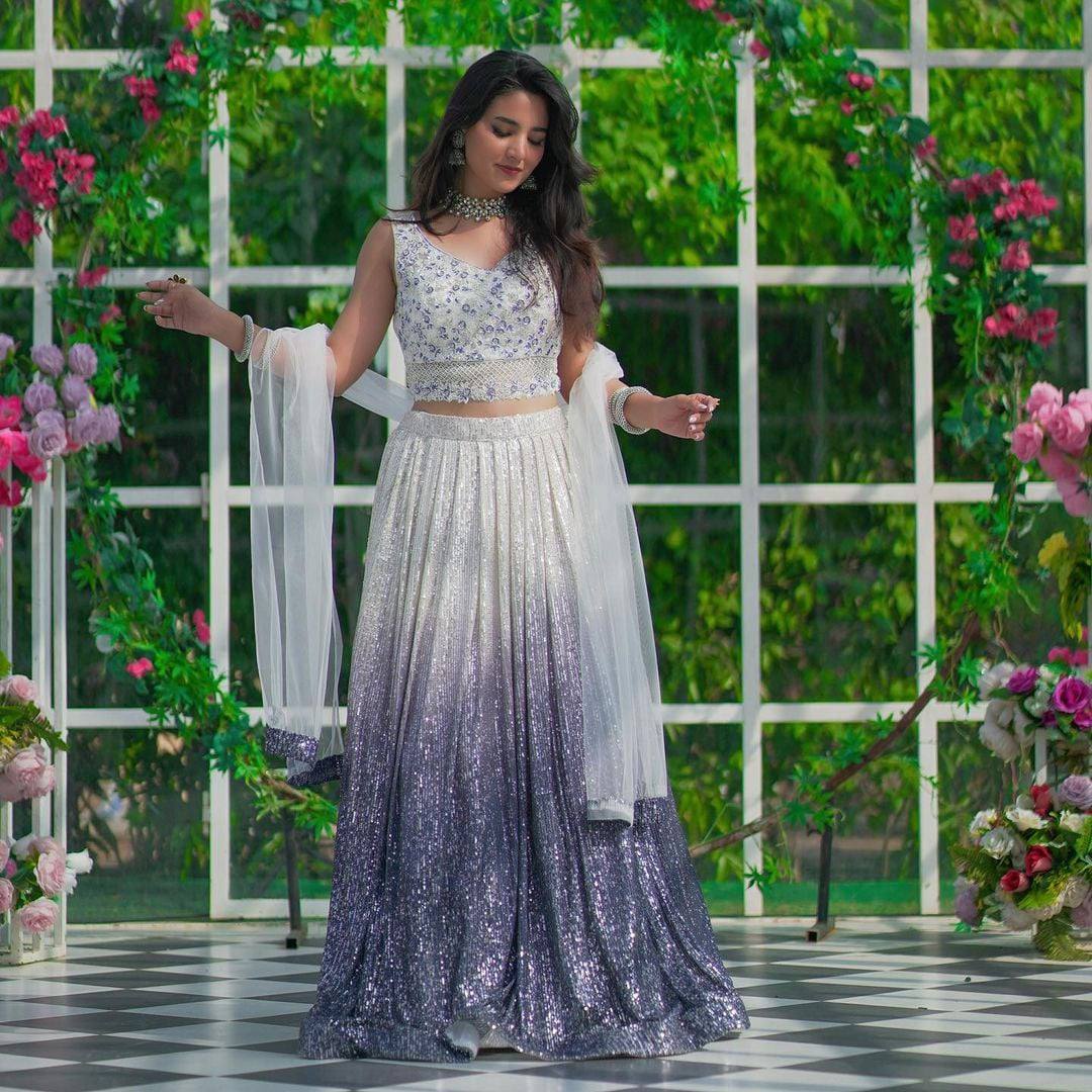 GREY LEHENGA
