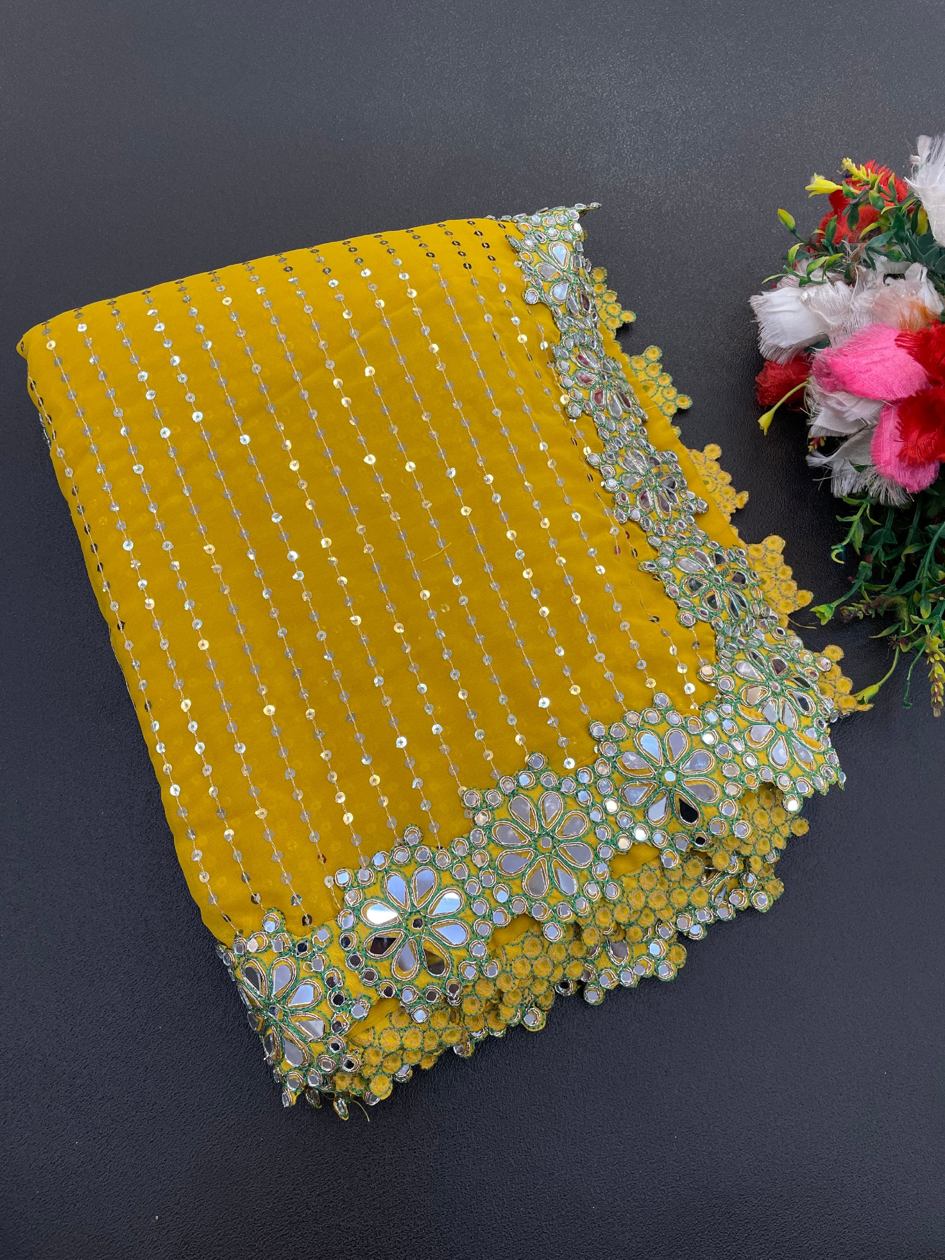 TRENDING SEQUINS SAREE
