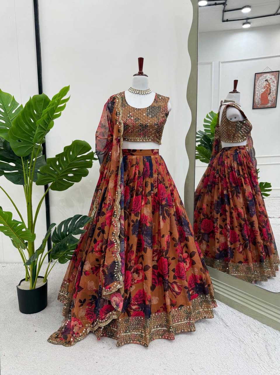 FLORAL LEHENGA CHOLI