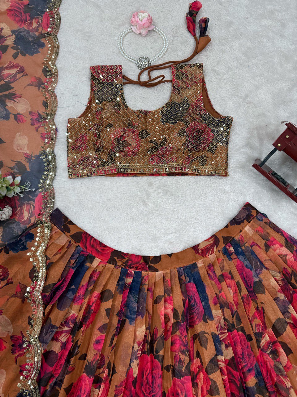 FLORAL LEHENGA CHOLI