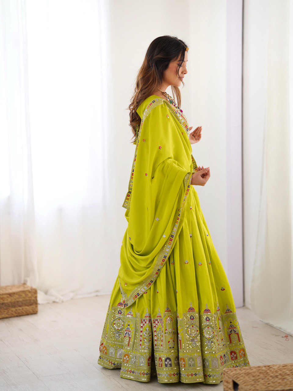 REAL MODELLING BEST SELLER LEHENGA