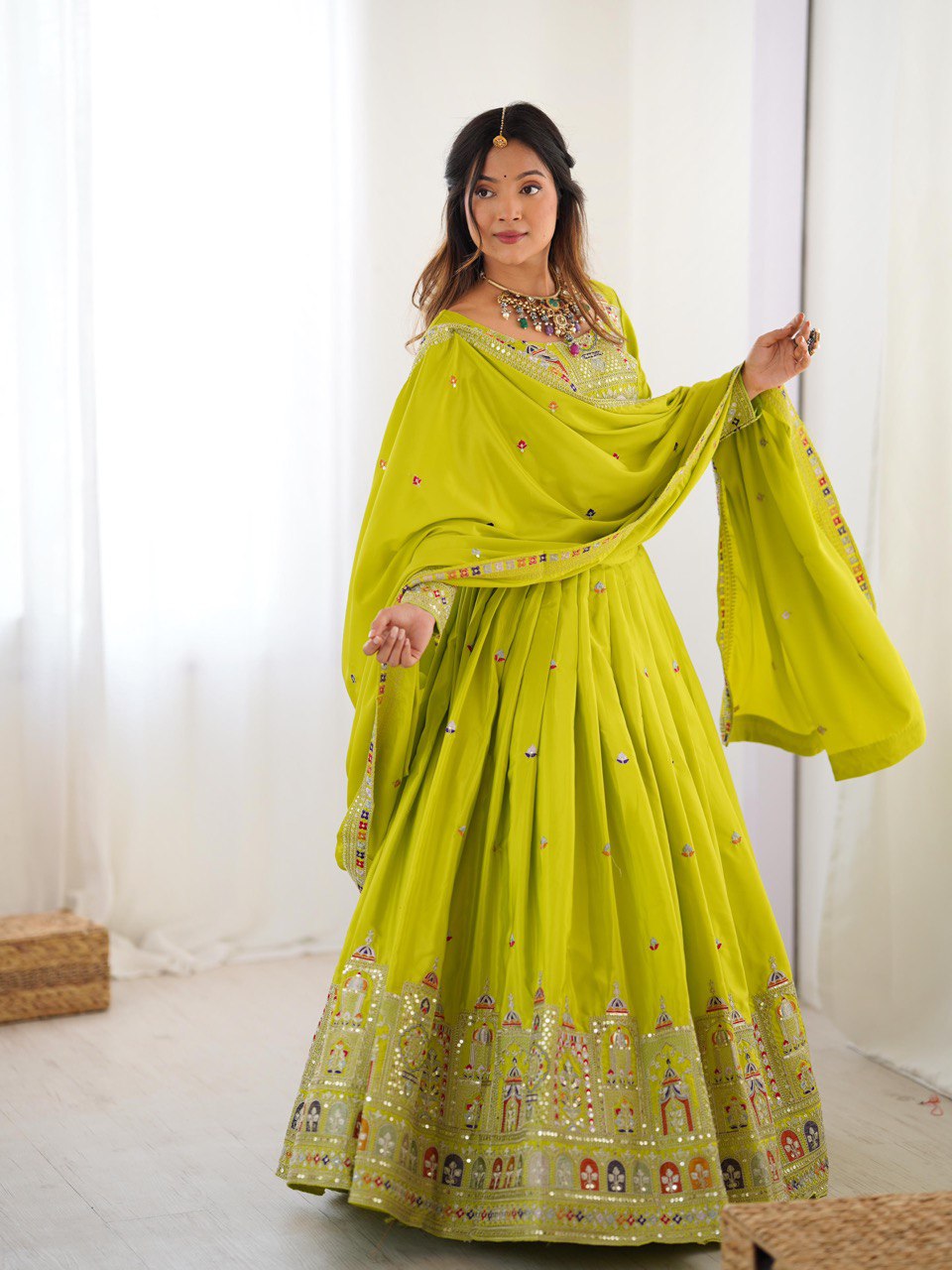 REAL MODELLING BEST SELLER LEHENGA