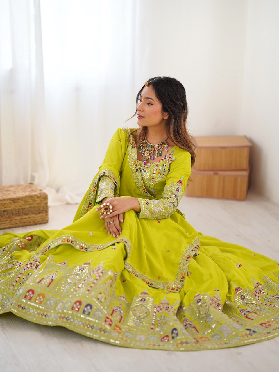 REAL MODELLING BEST SELLER LEHENGA