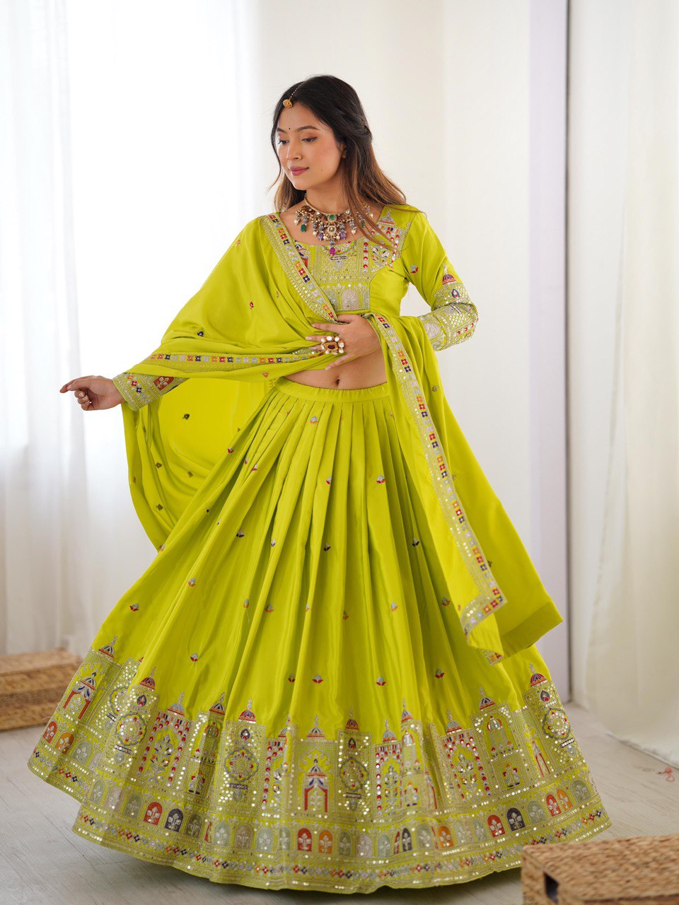 REAL MODELLING BEST SELLER LEHENGA