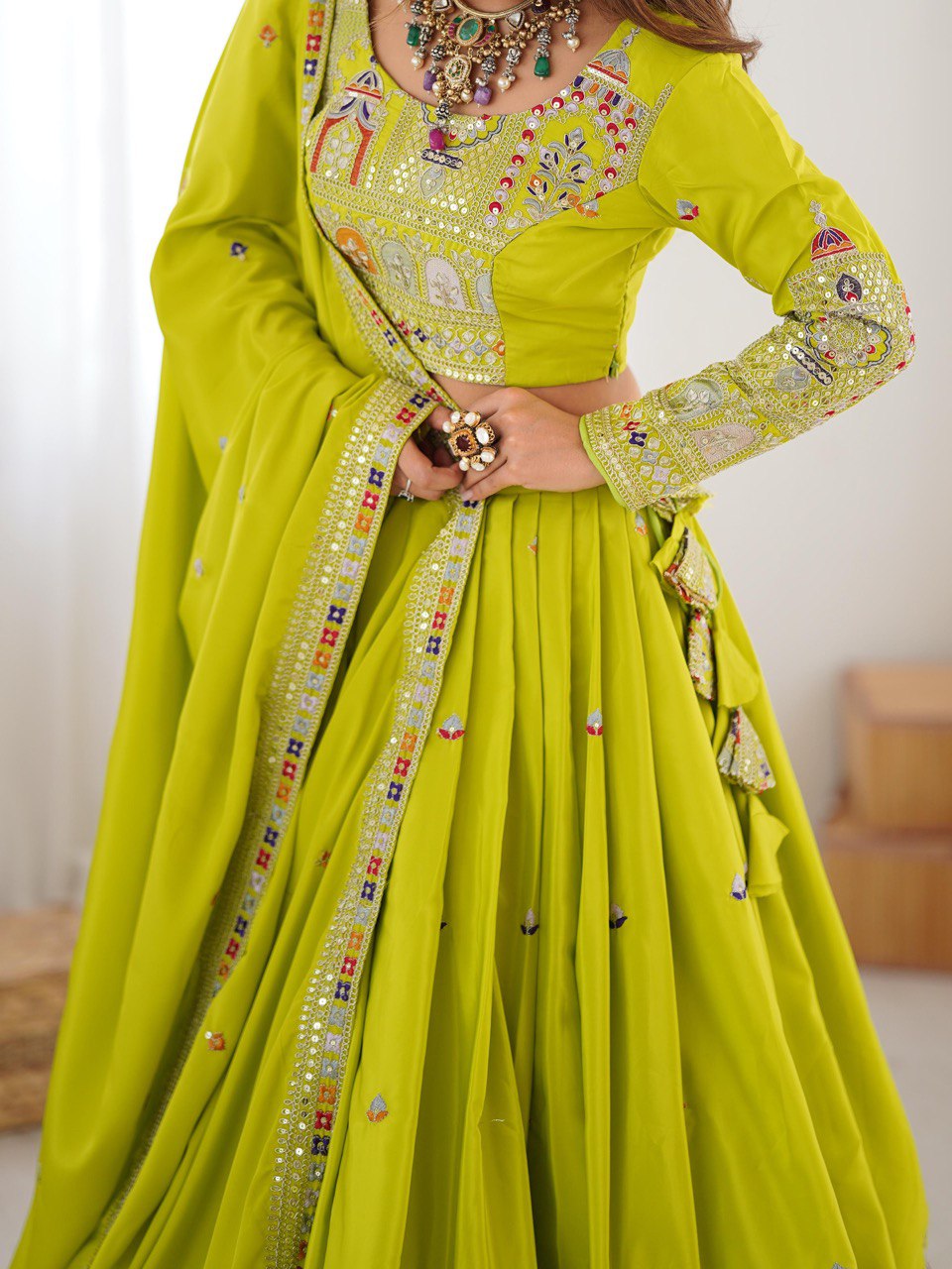 REAL MODELLING BEST SELLER LEHENGA