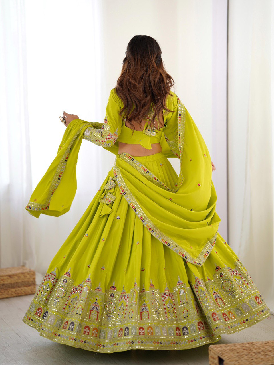 REAL MODELLING BEST SELLER LEHENGA