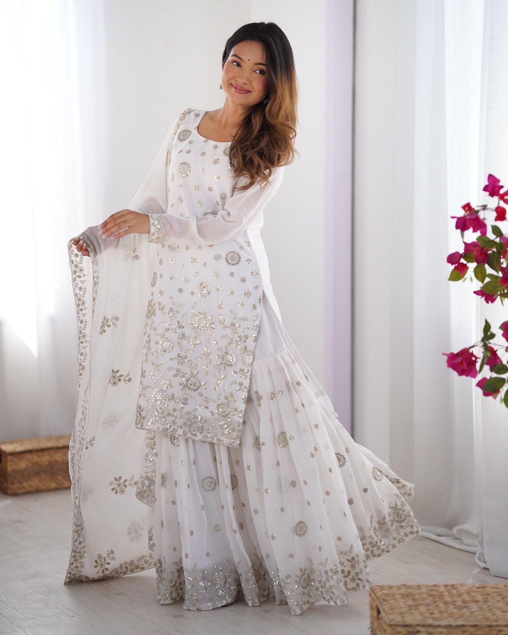 REAL MODELLING SHARARA SUITS