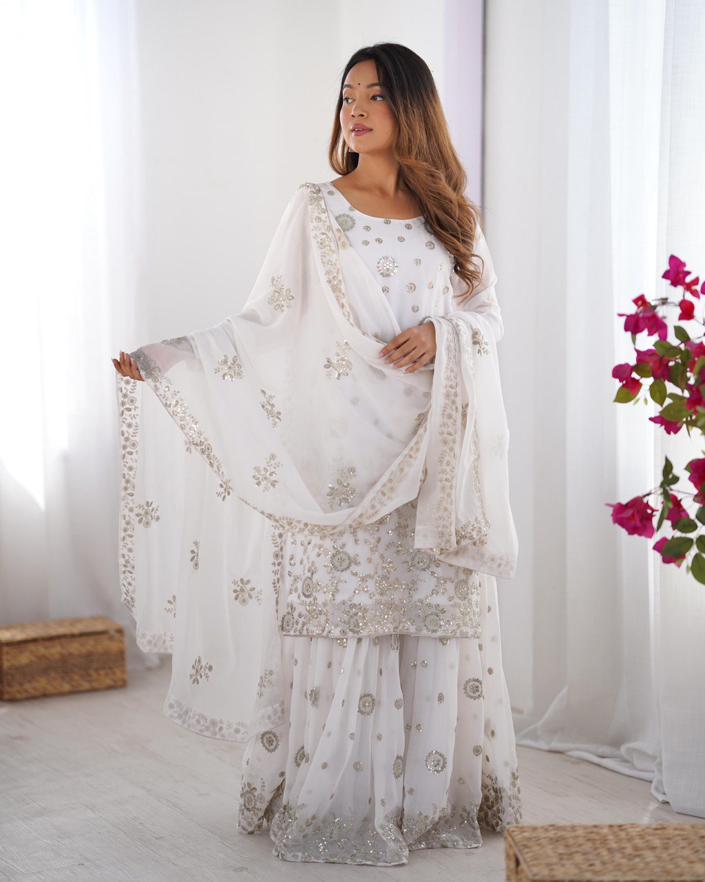 REAL MODELLING SHARARA SUITS