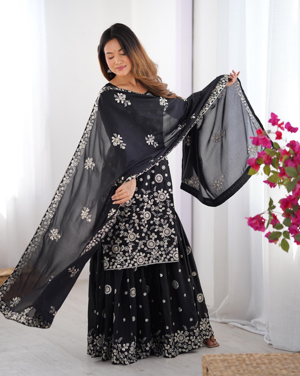 REAL MODELLING SHARARA SUITS