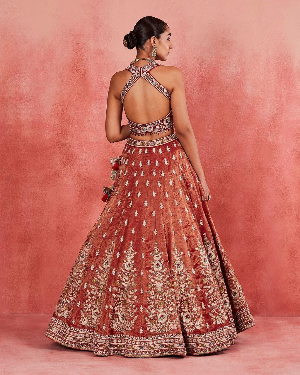 ROLEX SILK LEHENGA