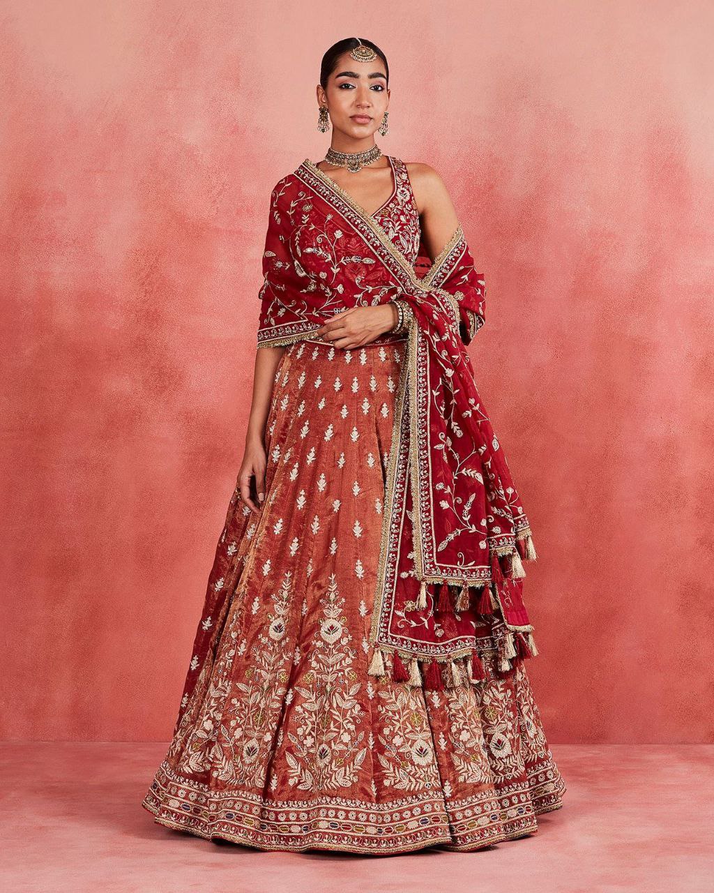 ROLEX SILK LEHENGA