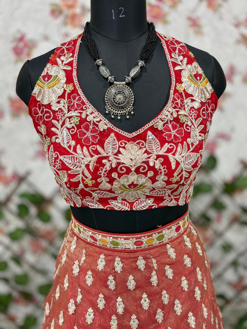 ROLEX SILK LEHENGA