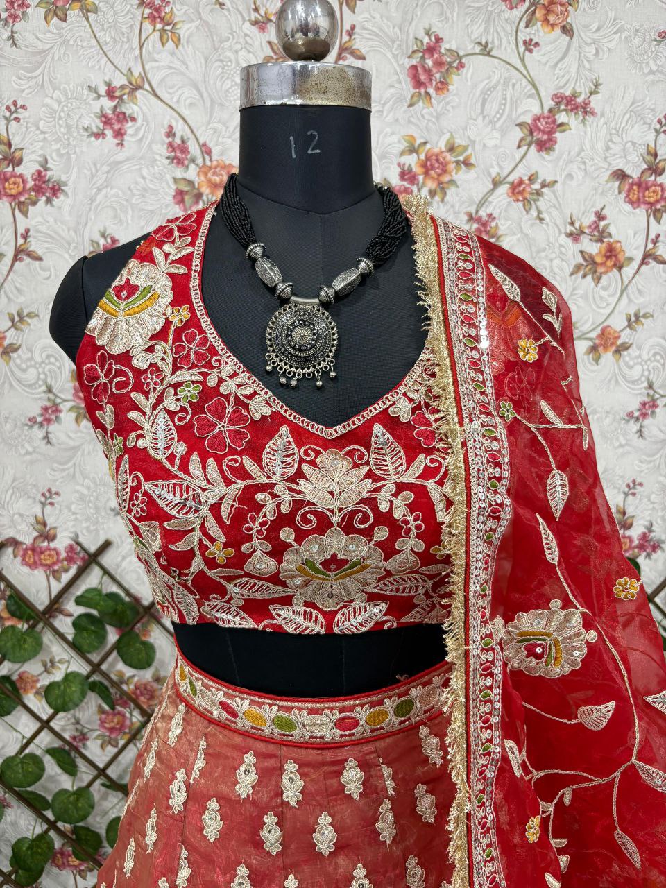 ROLEX SILK LEHENGA