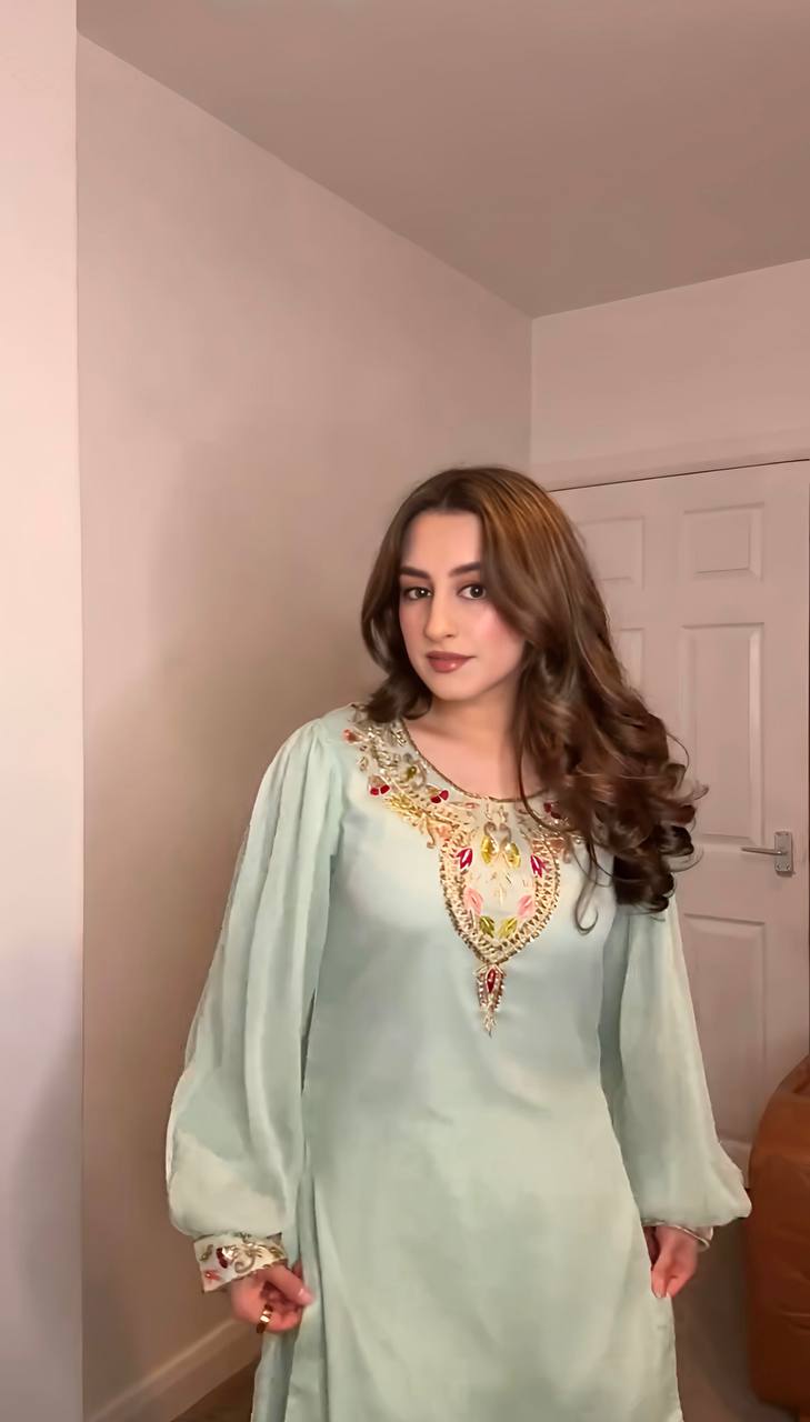 DESIGNER PALAZOO DRESS