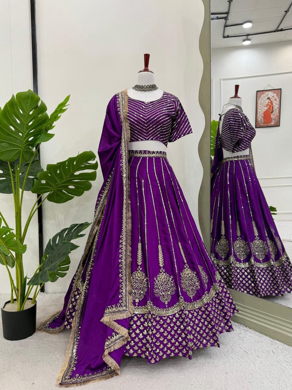 SILK LEHENGA