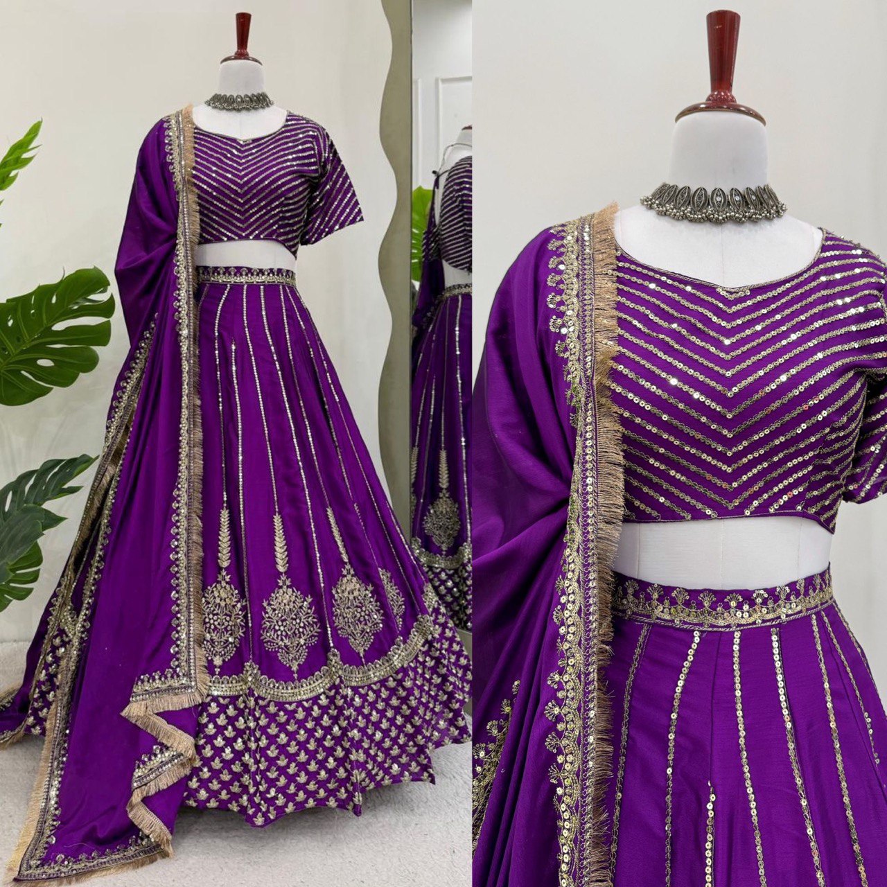 SILK LEHENGA