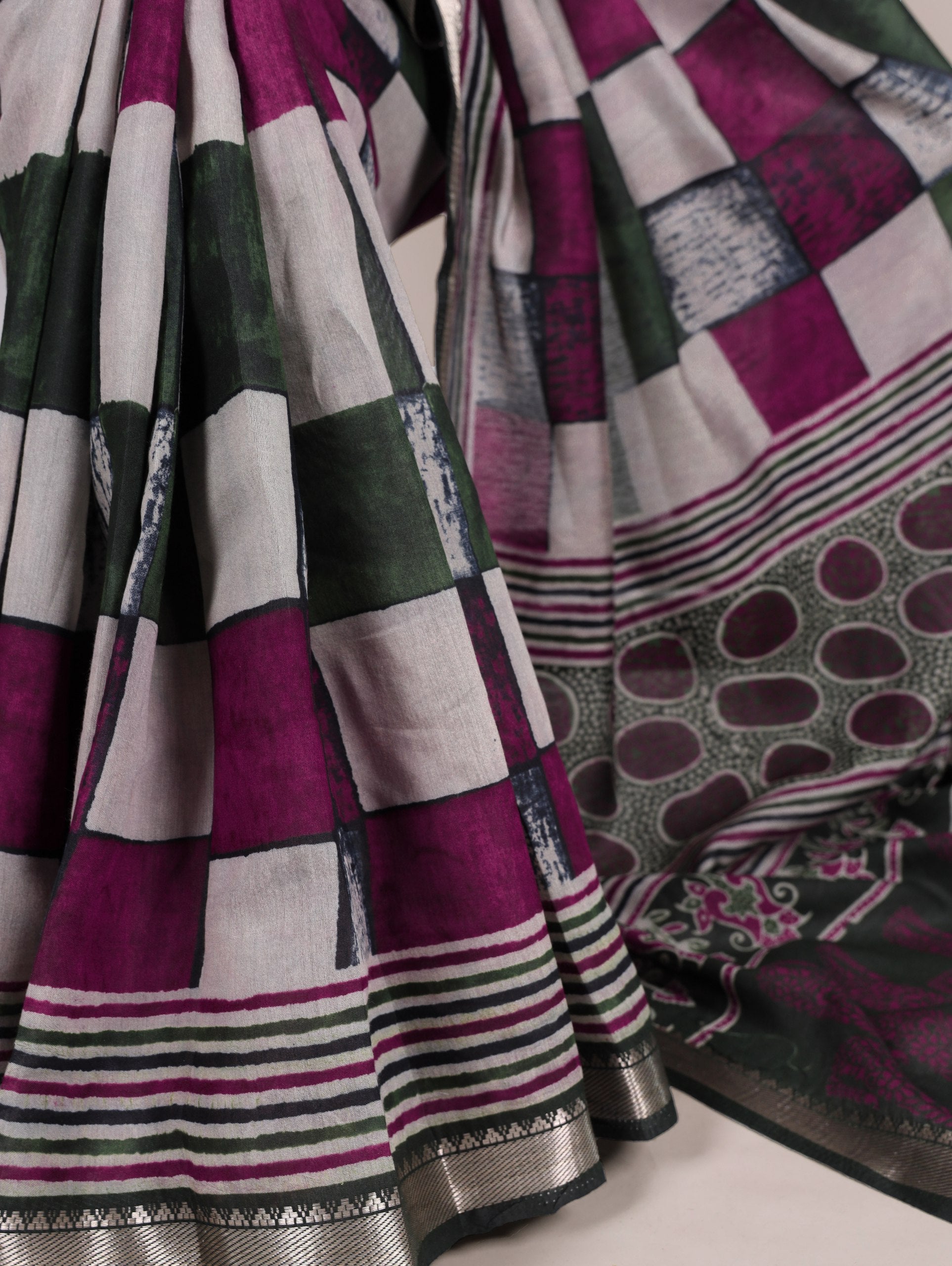 VISCOSE CHANDERI SAREES
