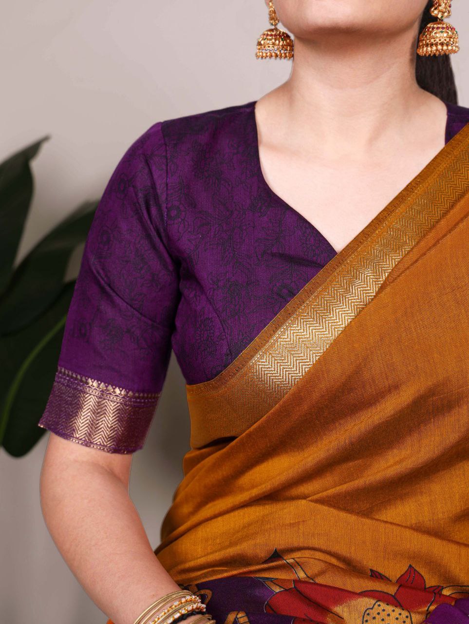 VISCOSE CHANDERI SAREES