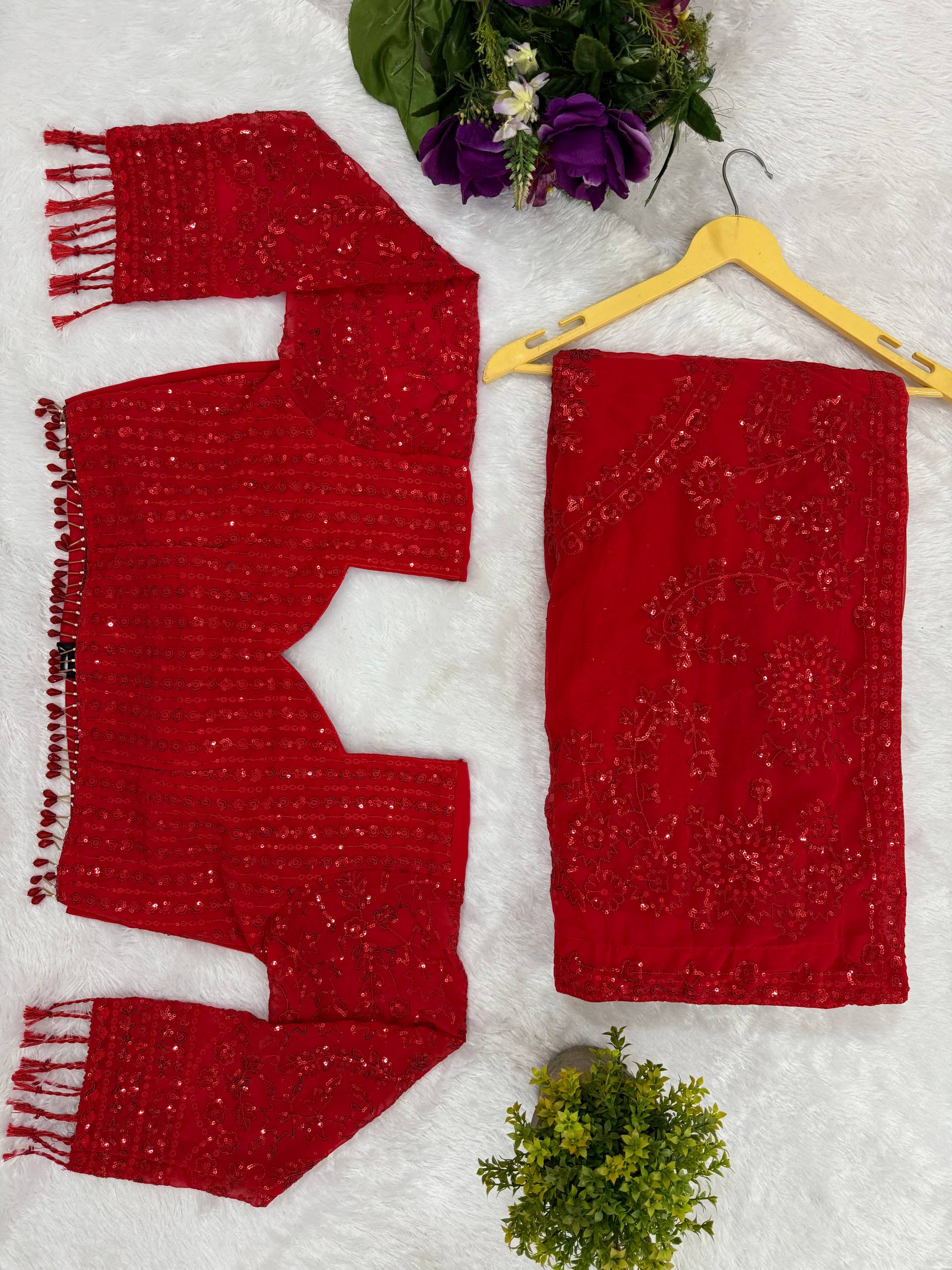 KARWACHAUTH AND DIWALI SPECIAL SAREE