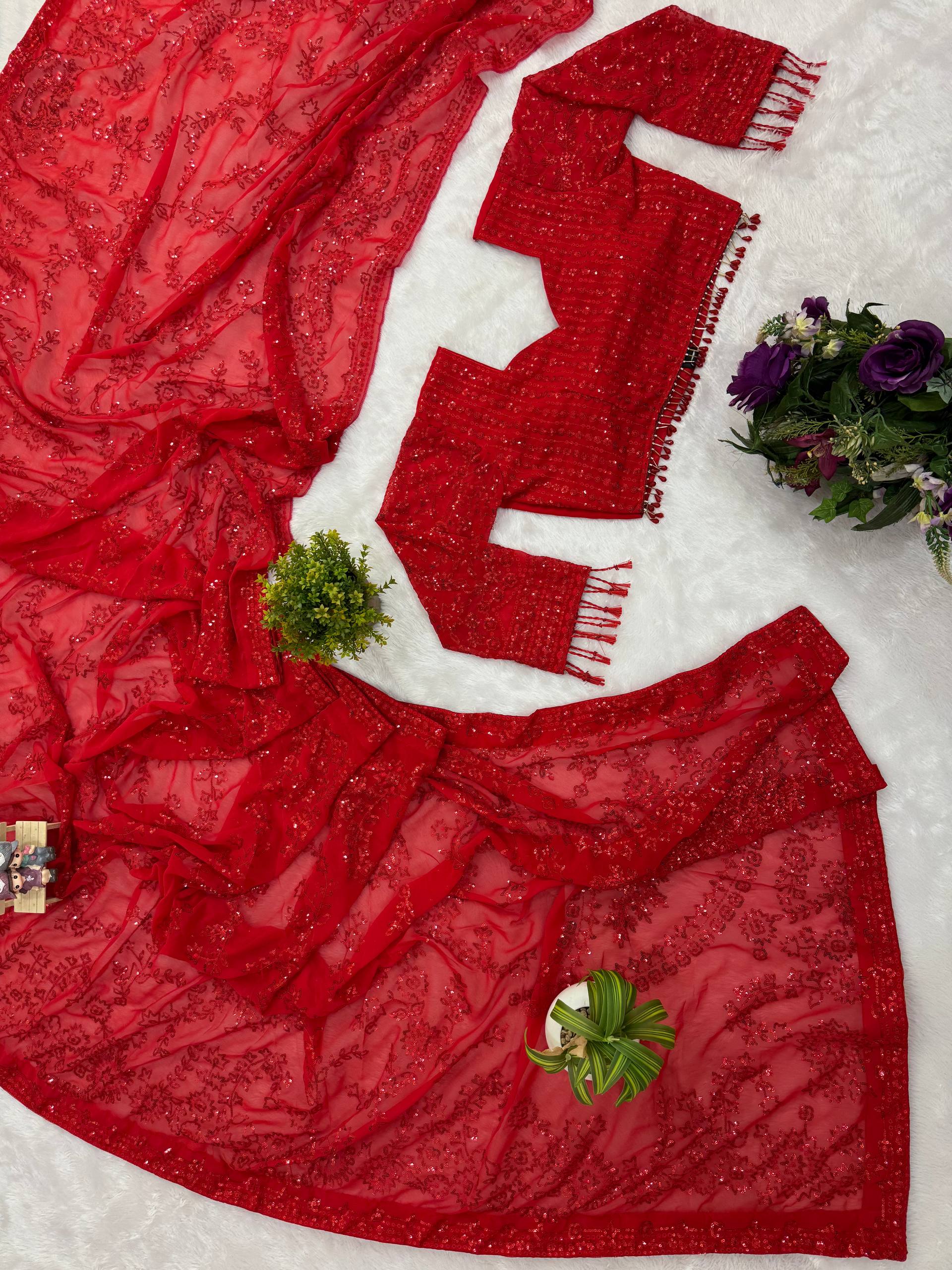 KARWACHAUTH AND DIWALI SPECIAL SAREE