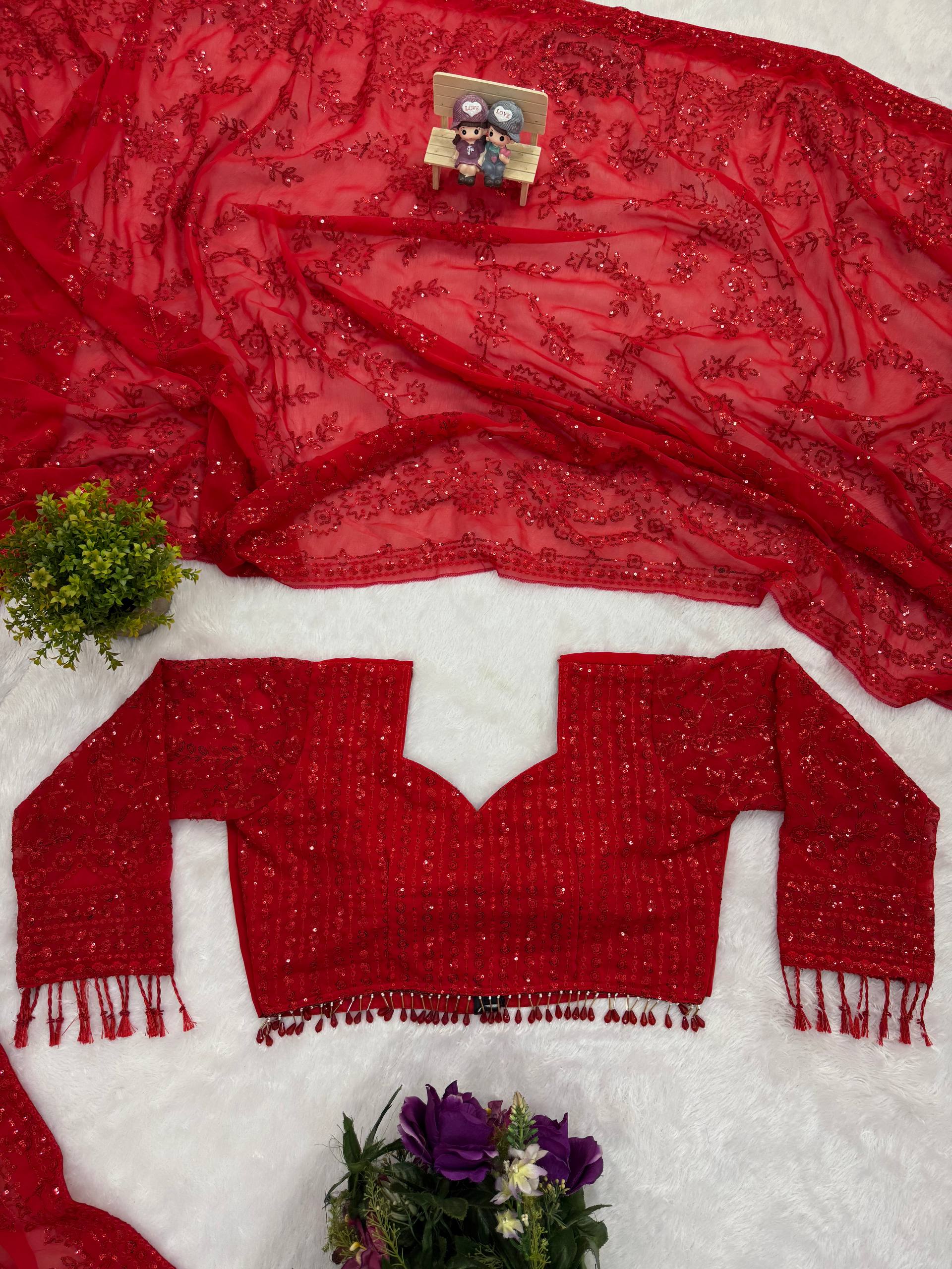 KARWACHAUTH AND DIWALI SPECIAL SAREE