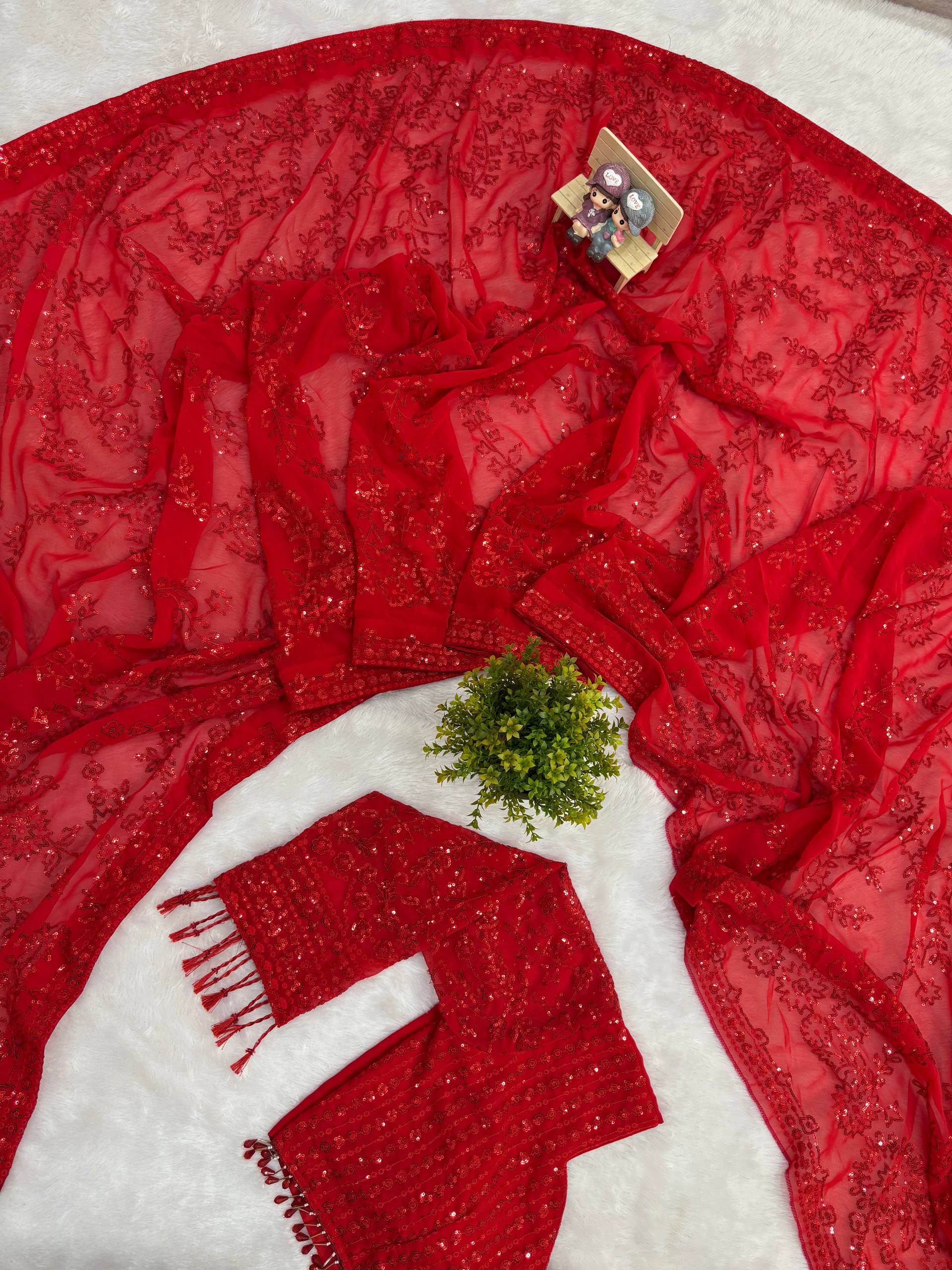 KARWACHAUTH AND DIWALI SPECIAL SAREE