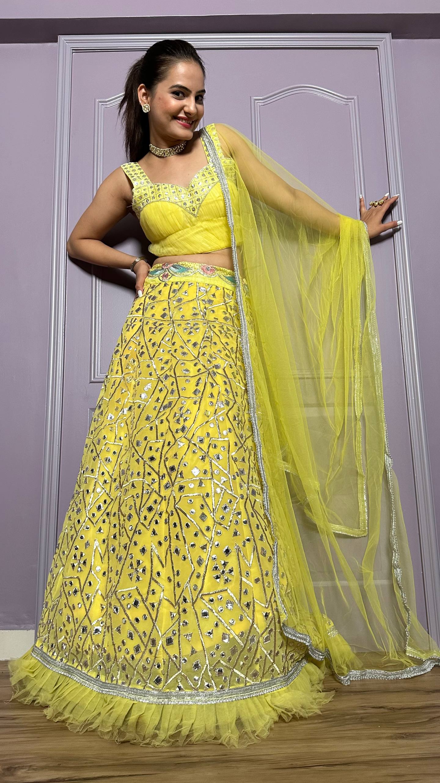 MEHENDI SPECIAL LEHENGA