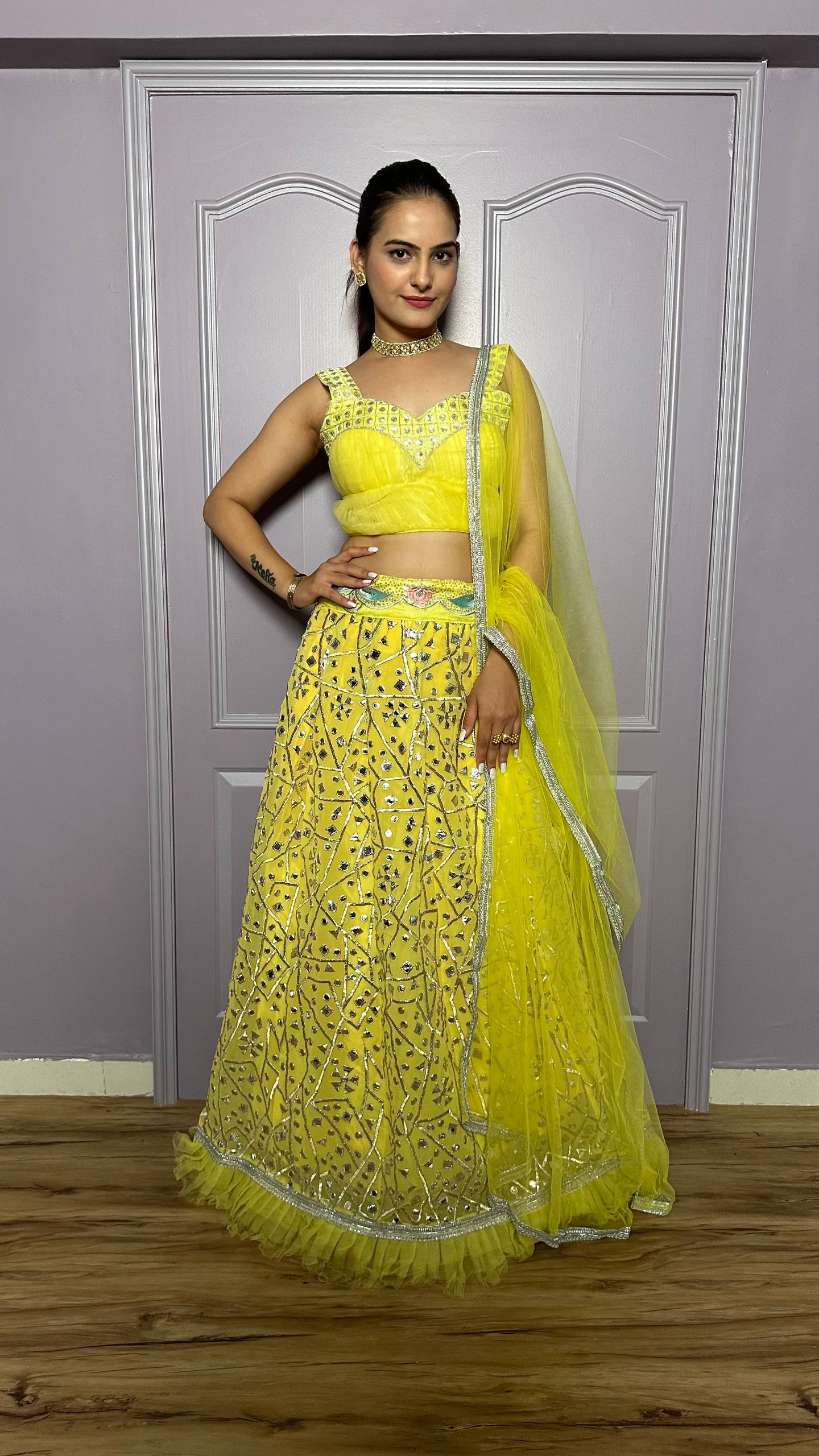 MEHENDI SPECIAL LEHENGA