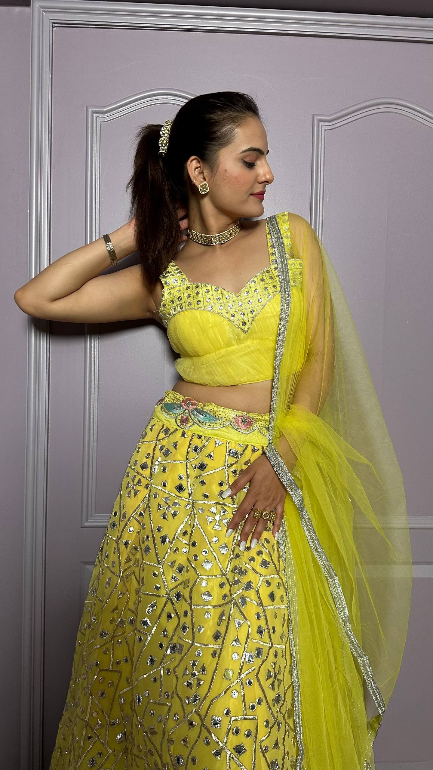 MEHENDI SPECIAL LEHENGA