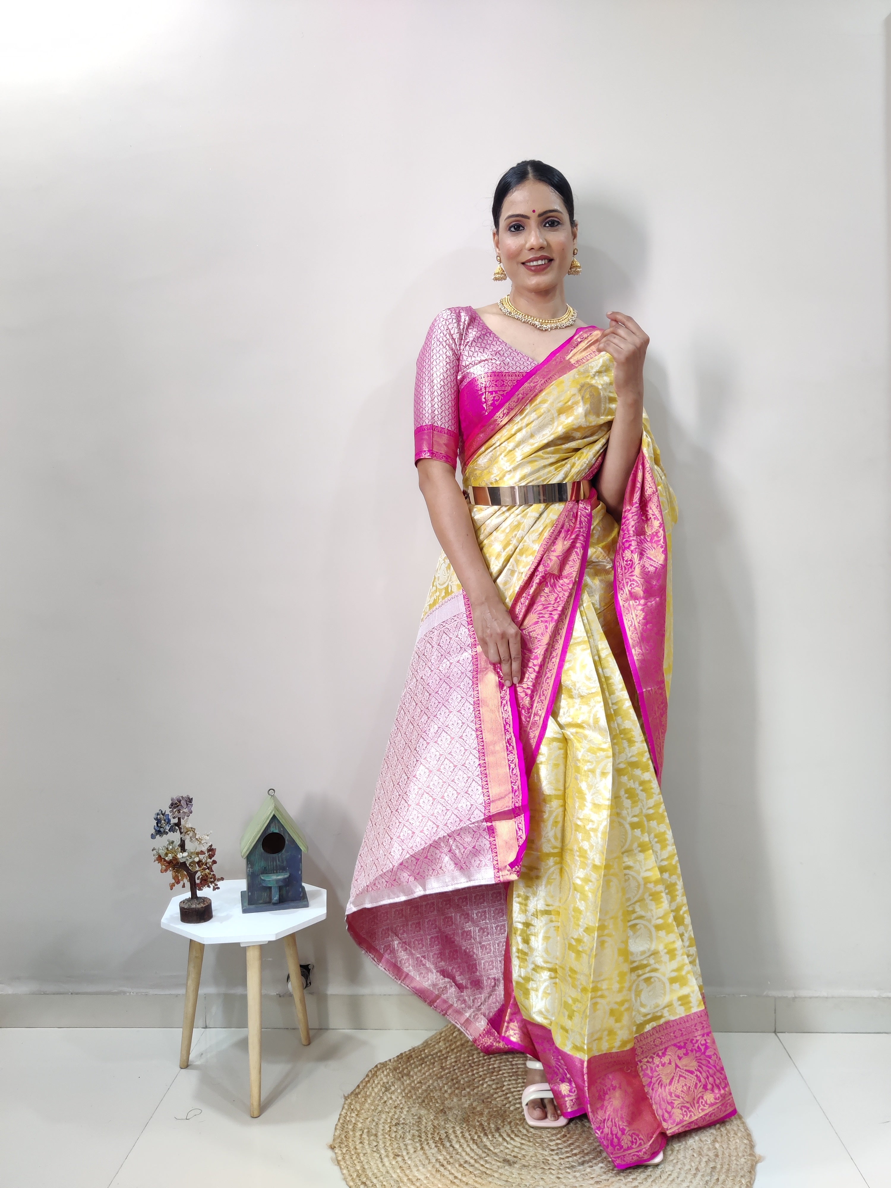 Kanchipuram Silk Ready To Wear Sarees