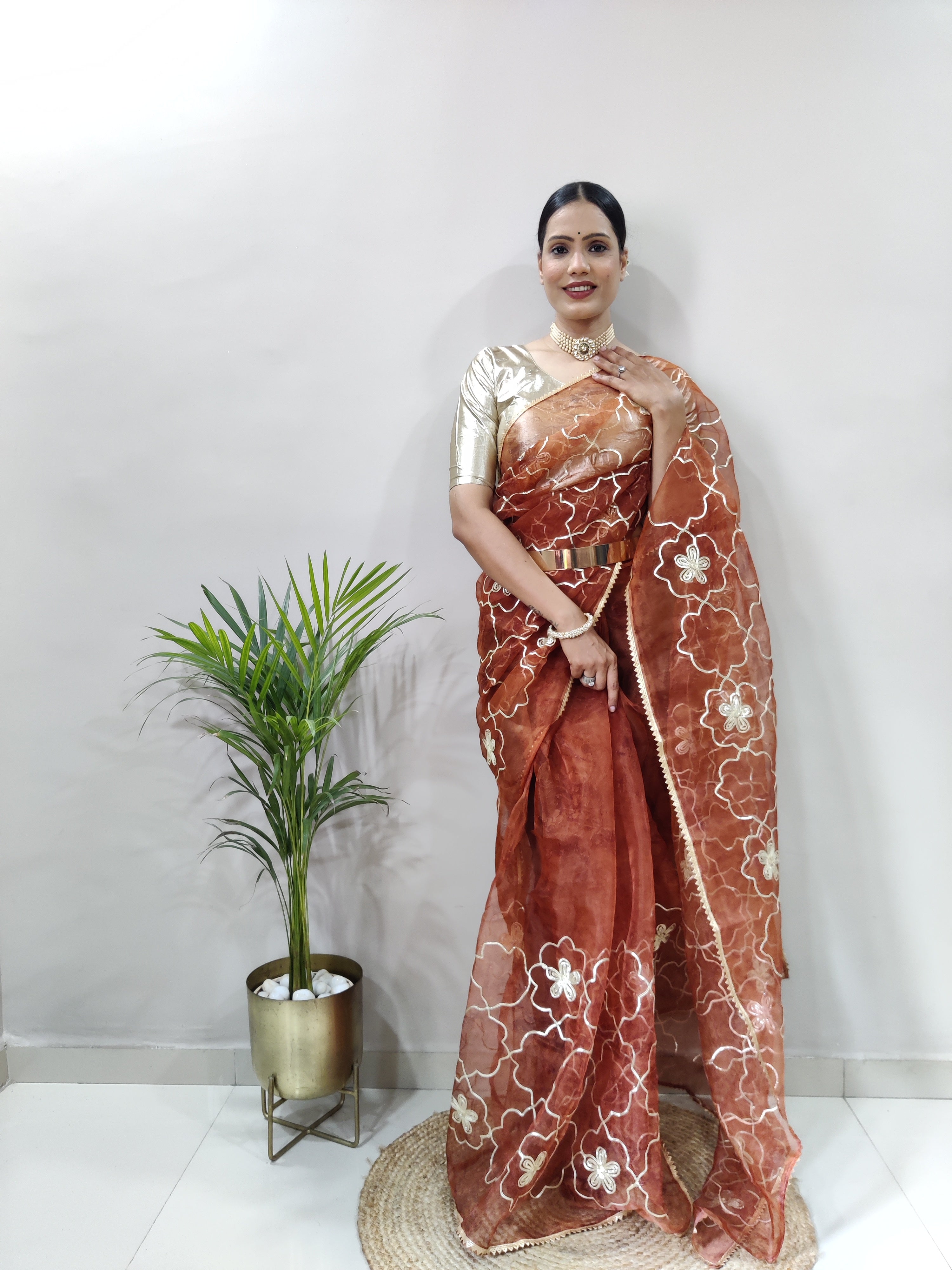 Prism Organza Ready To Wear Saree