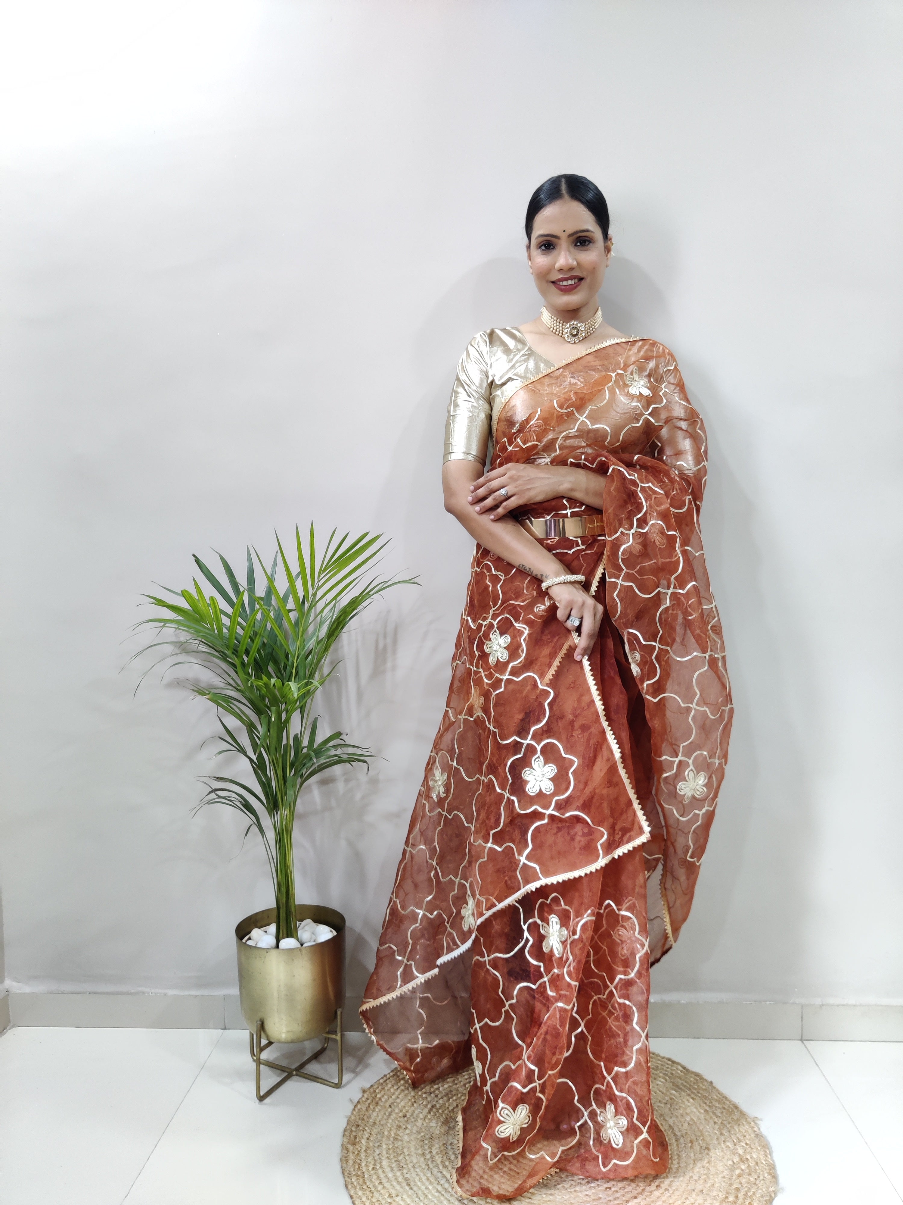Prism Organza Ready To Wear Saree