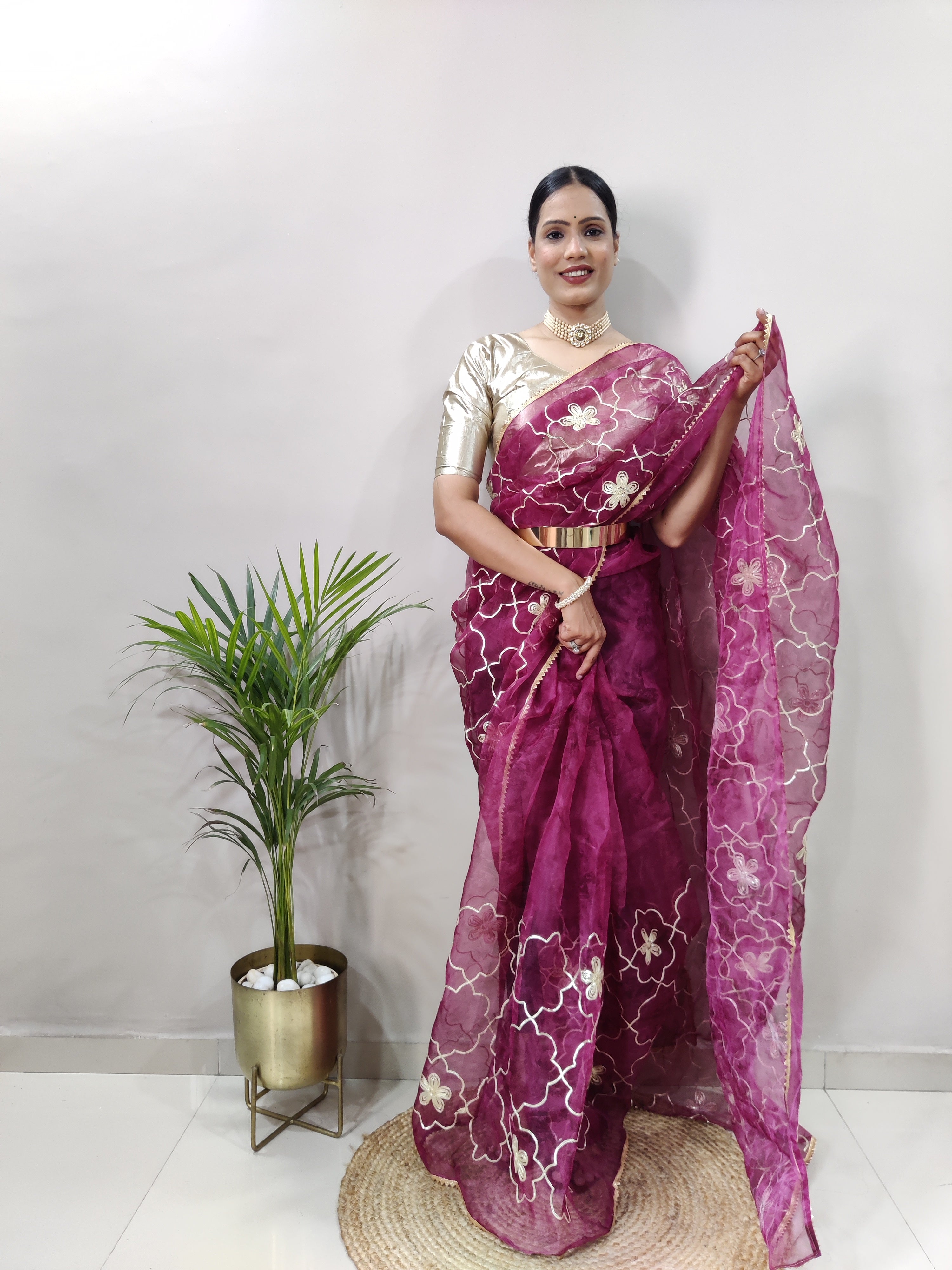 Prism Organza Ready To Wear Saree