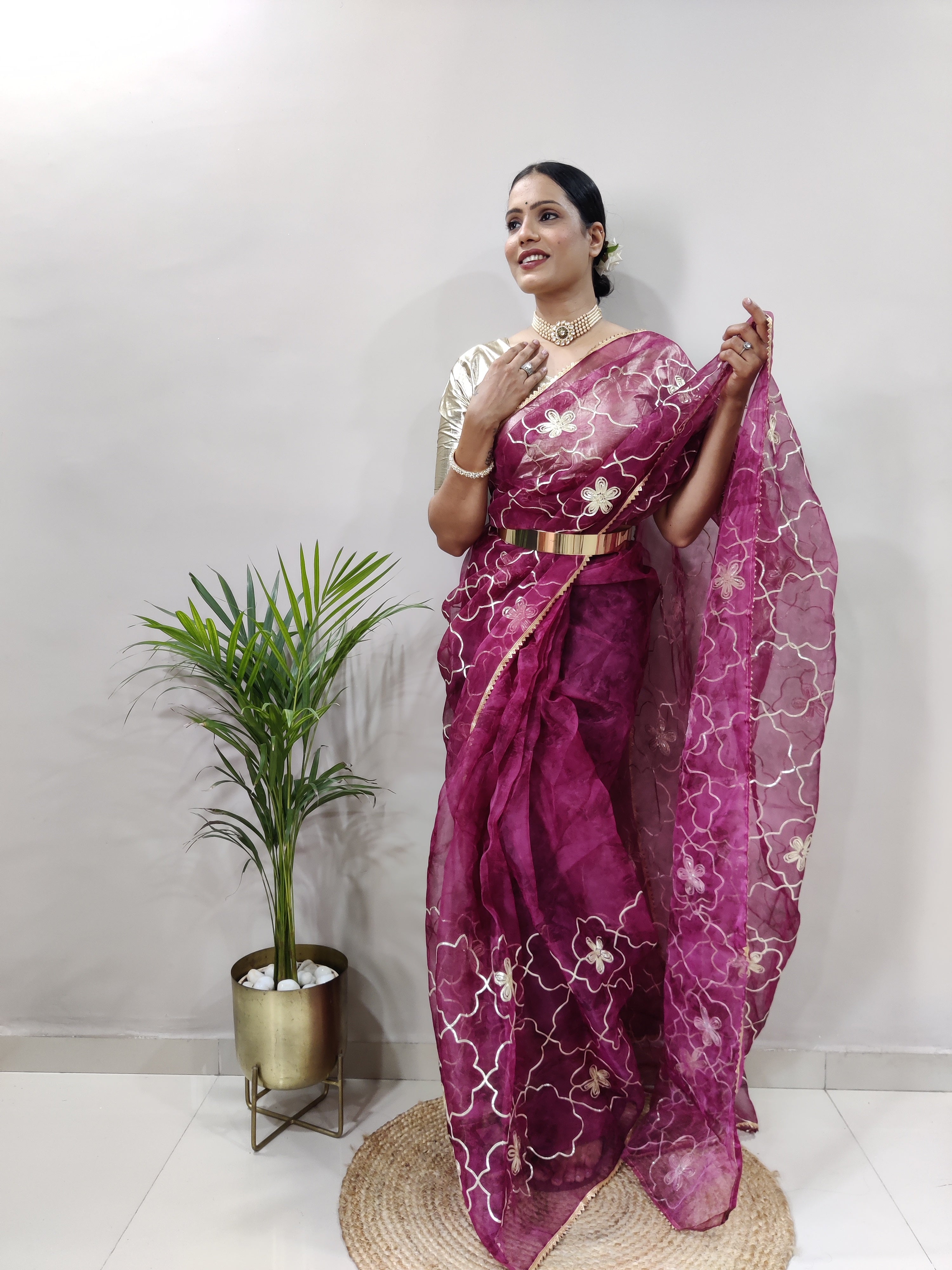 Prism Organza Ready To Wear Saree