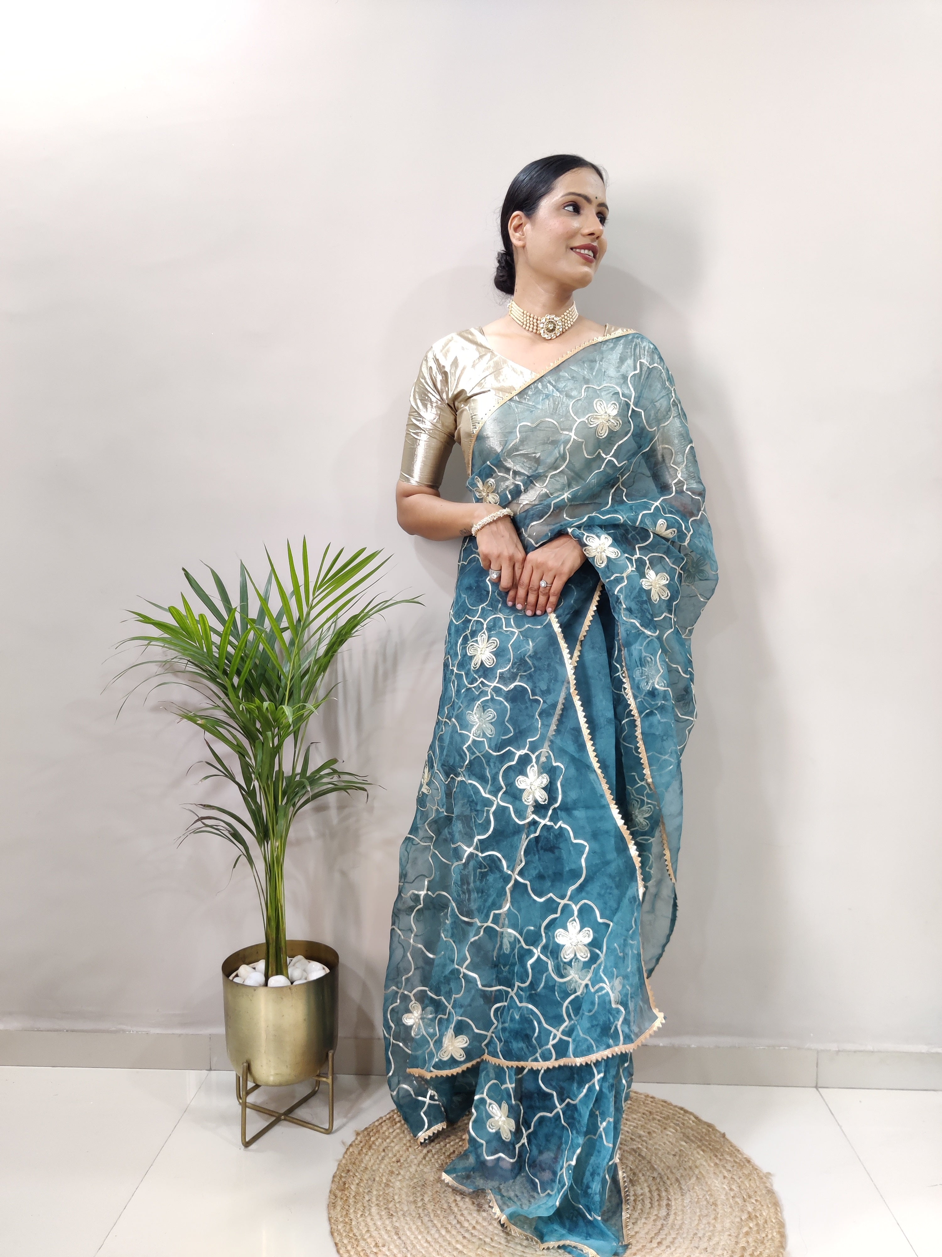 Prism Organza Ready To Wear Saree