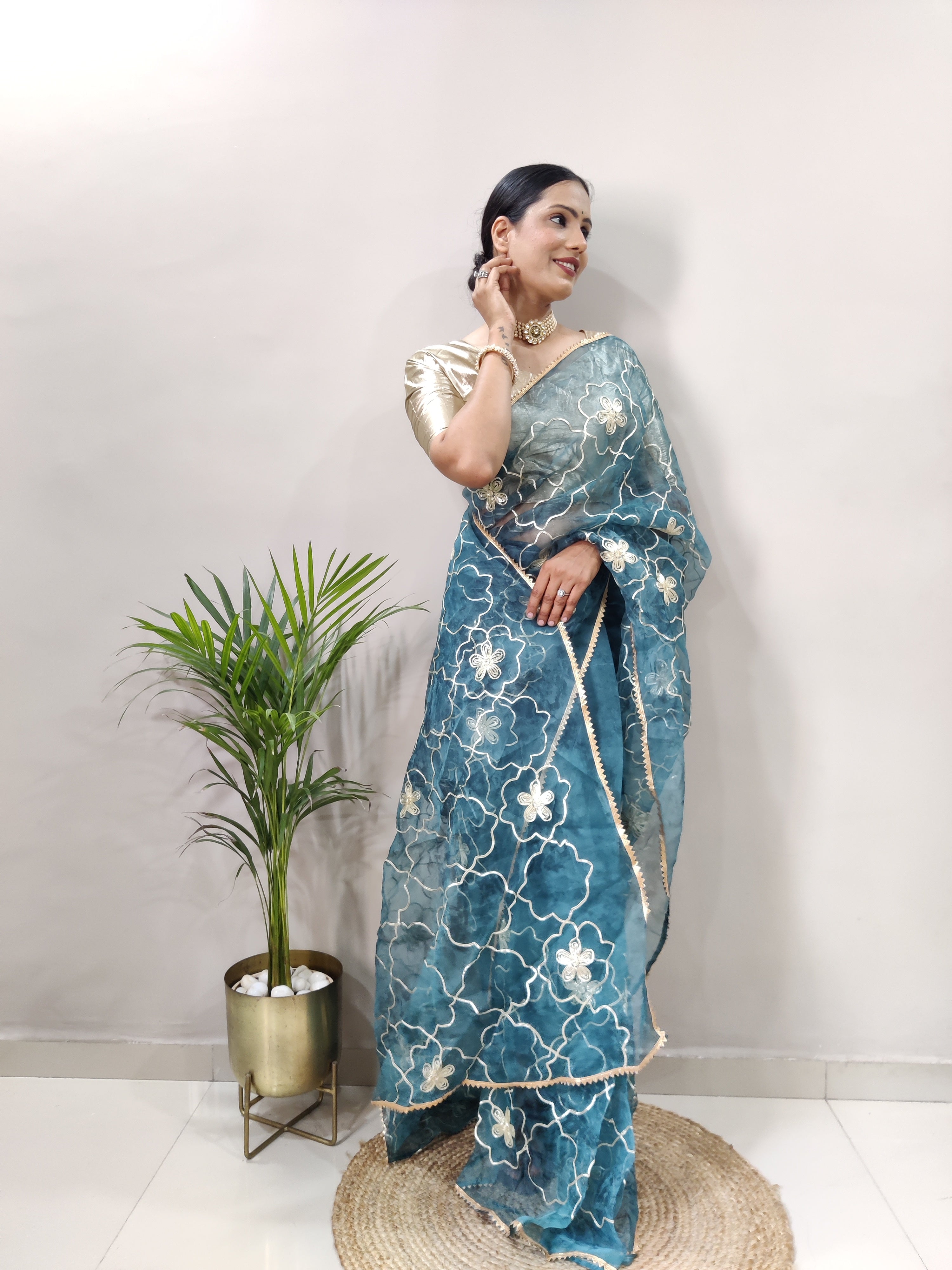 Prism Organza Ready To Wear Saree