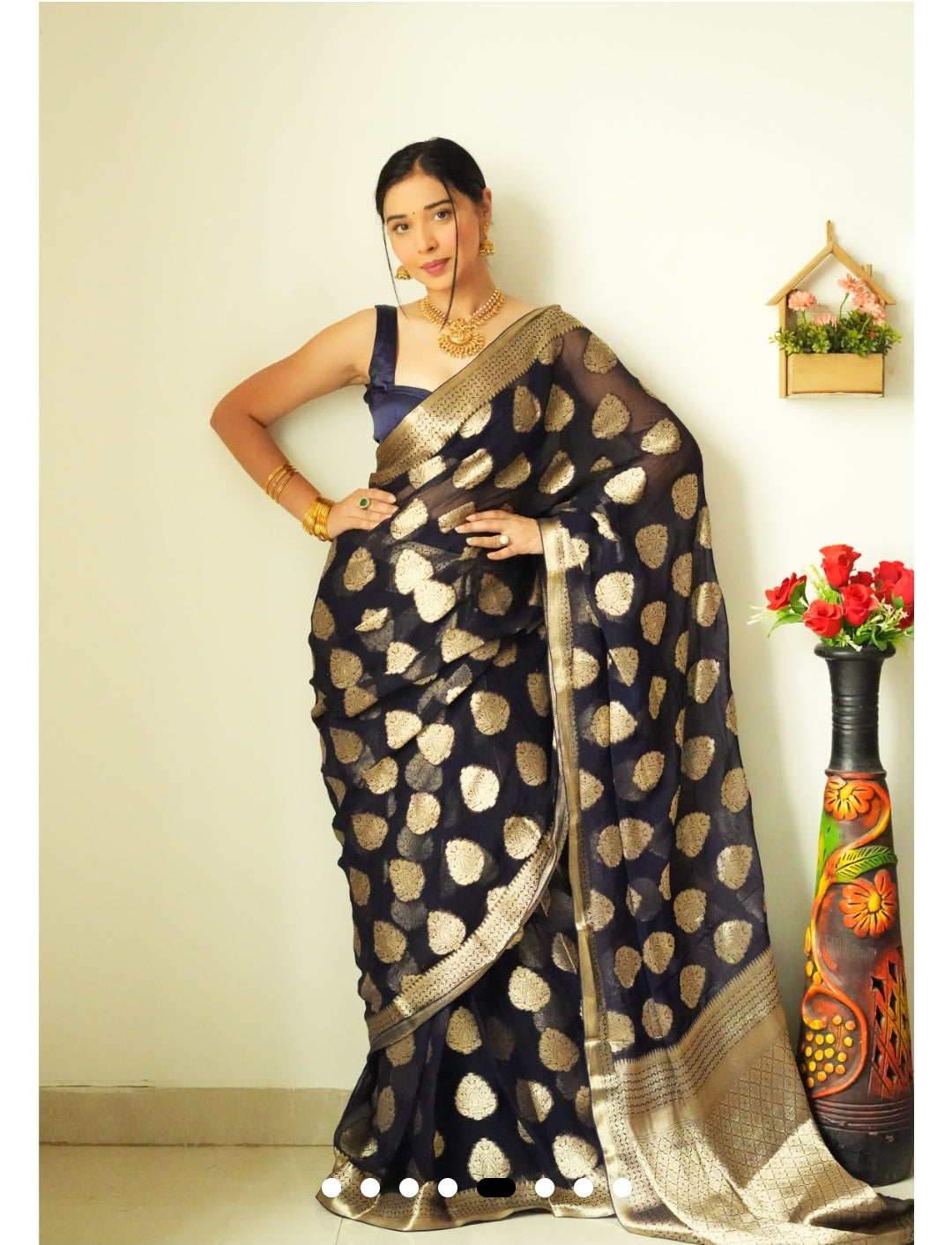 Black Banarasi Beauty