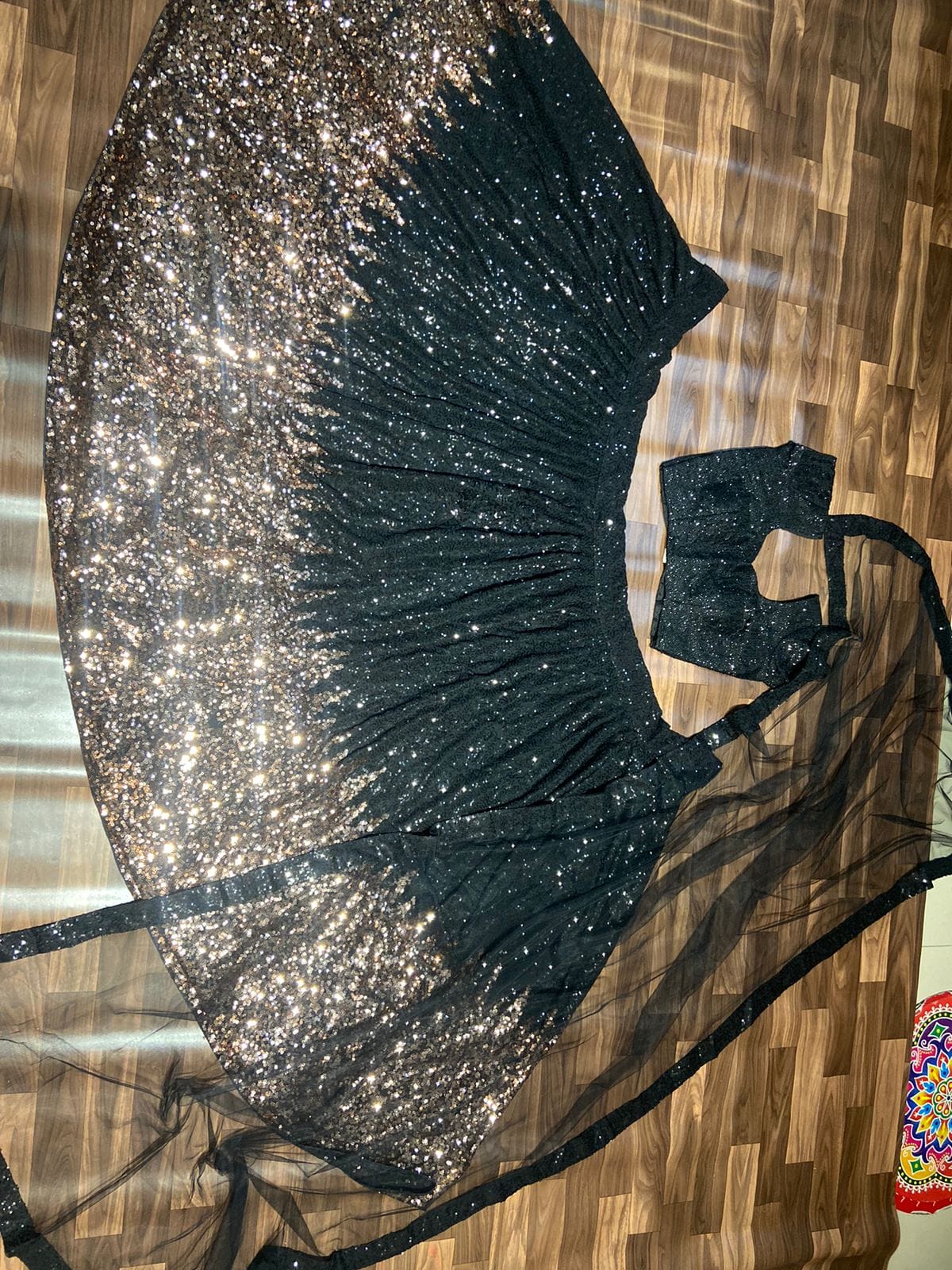 Black Hot Selling Lehenga