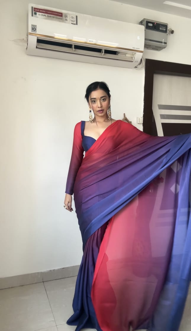 Hotseller Shaded Ready To Wear Saree