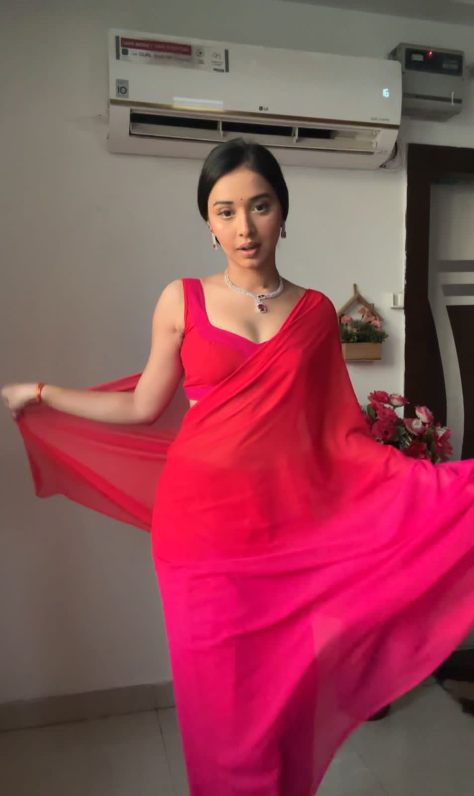 Red Rani Saree