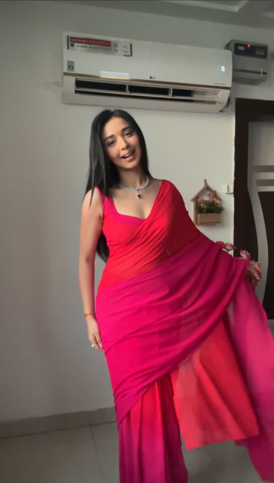 Red Rani Saree