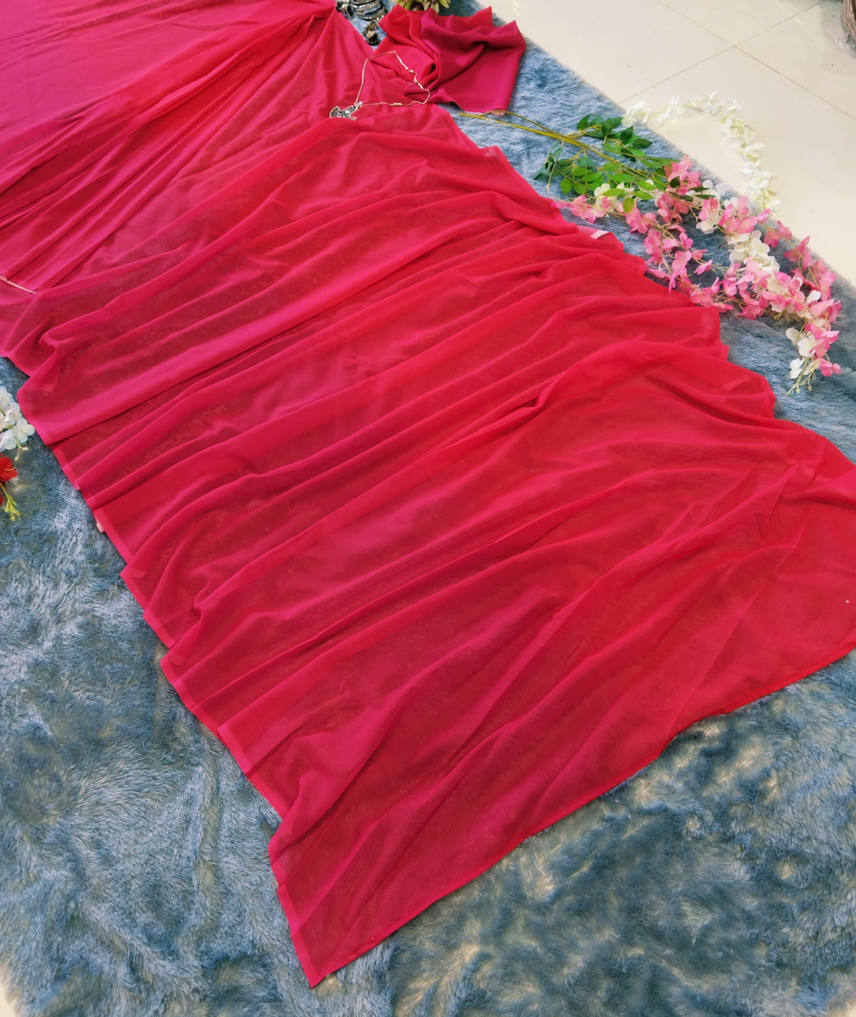 Red Rani Saree