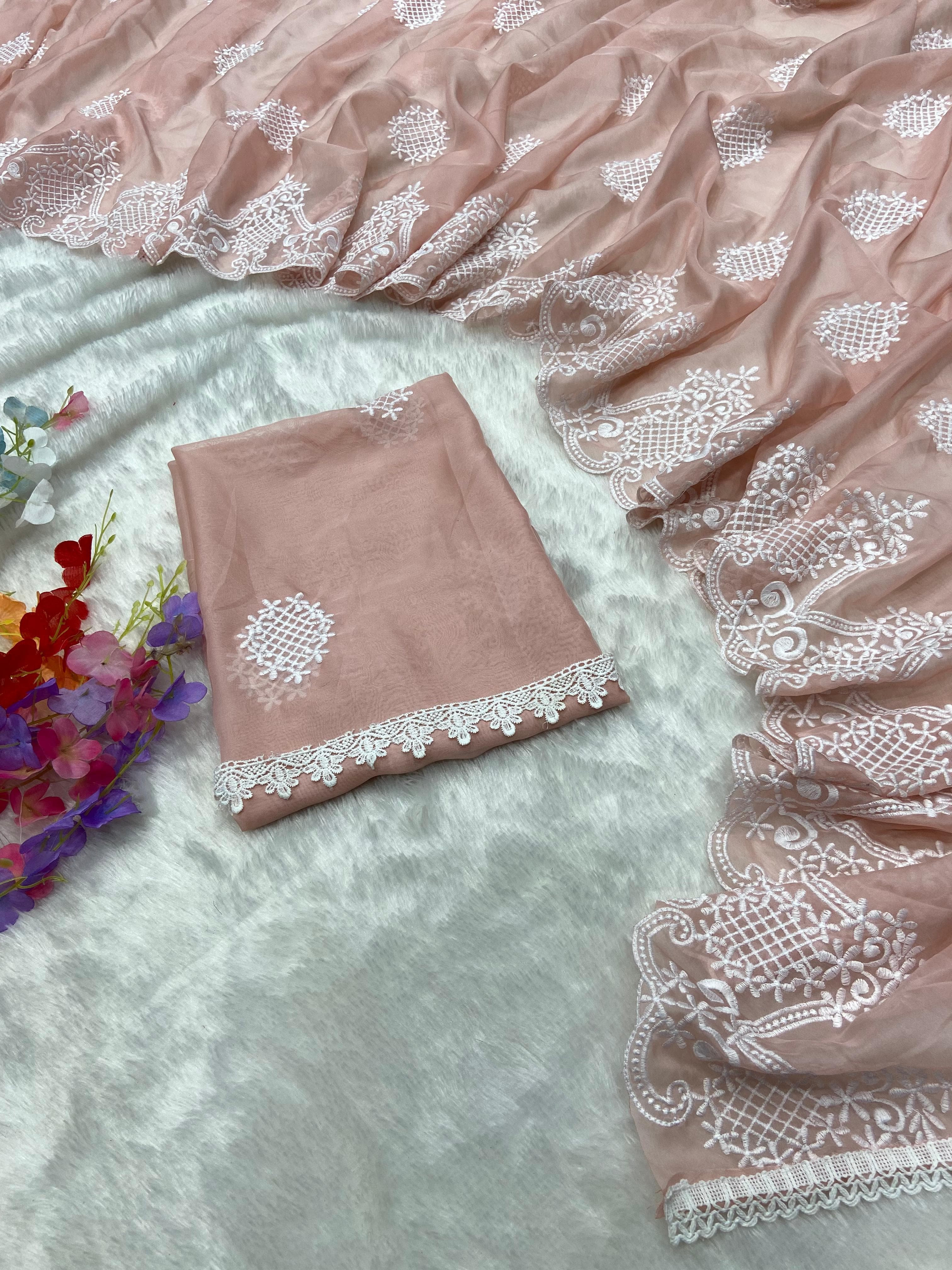 Pure Organza Saree