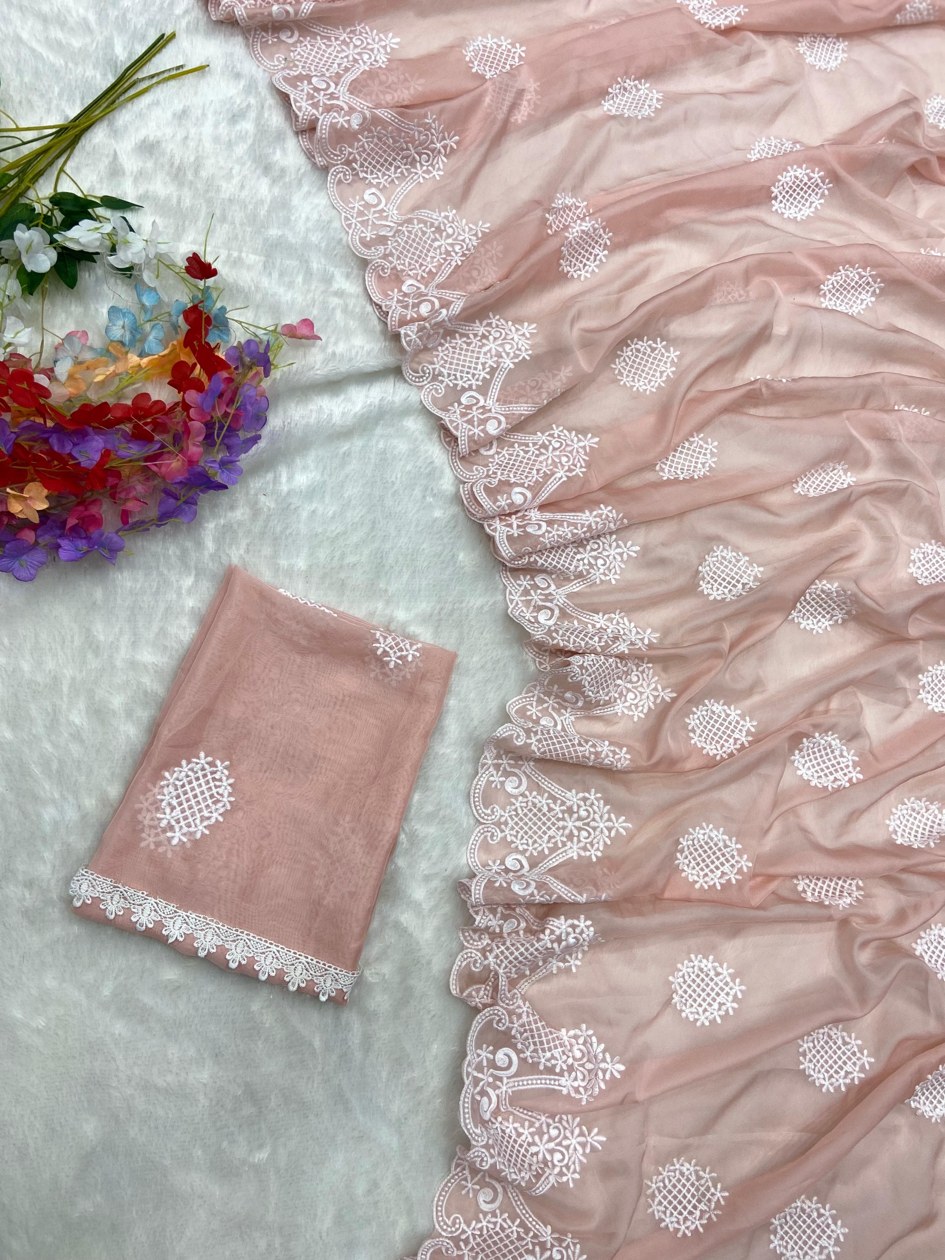 Pure Organza Saree