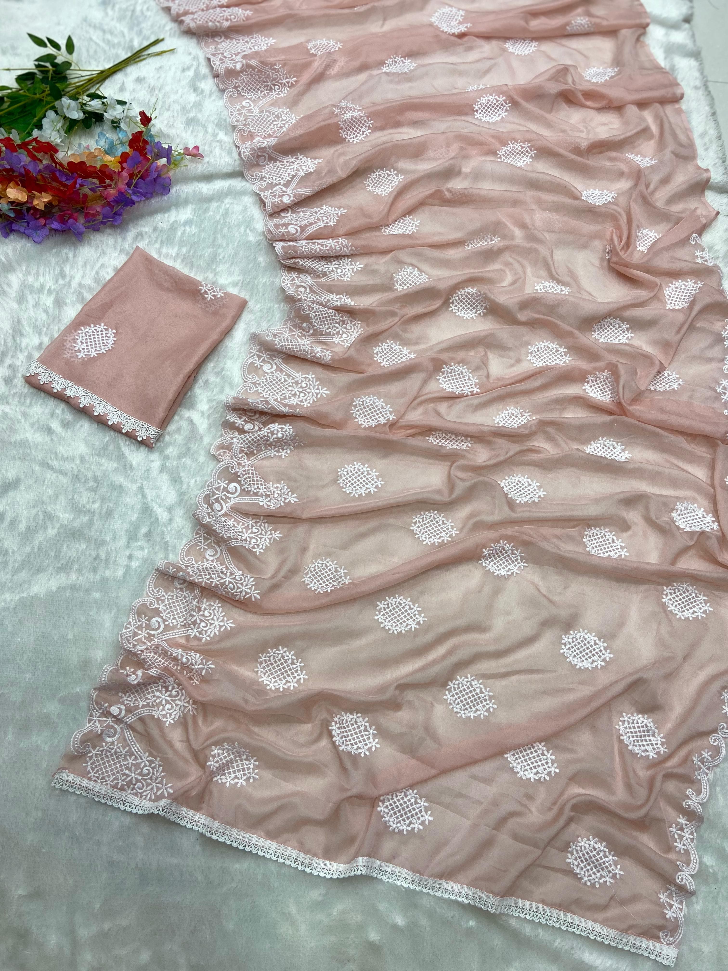 Pure Organza Saree